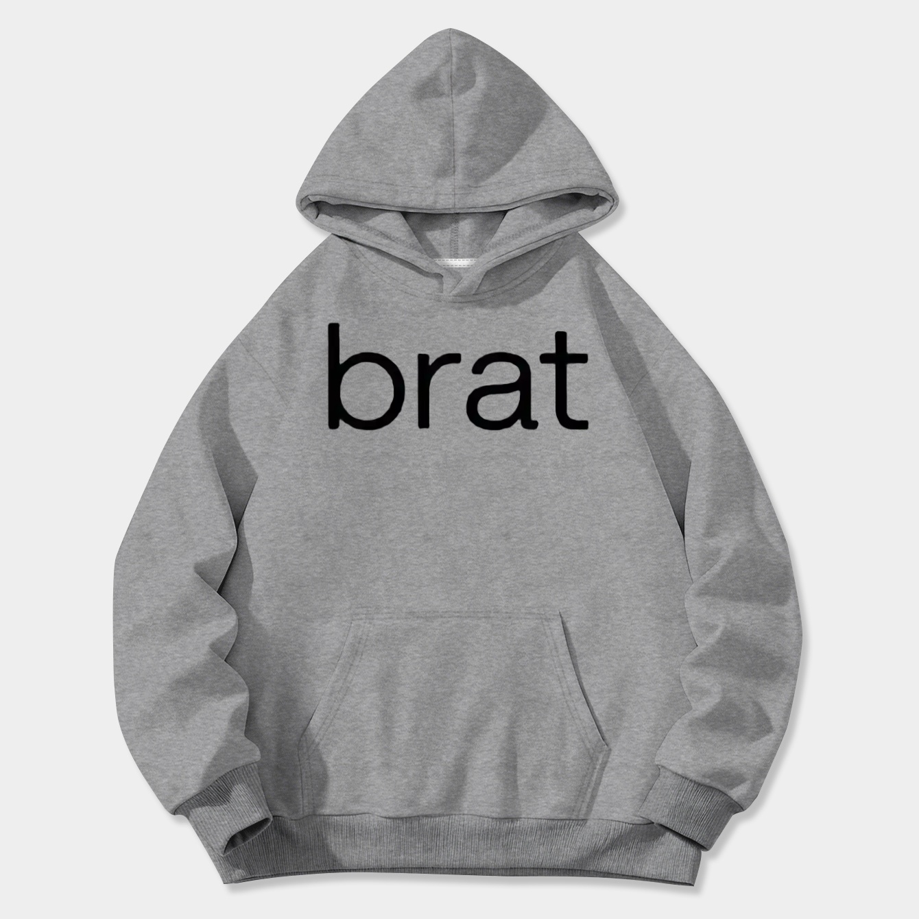 BRAT BLACK Women's Plus Size Hoodie