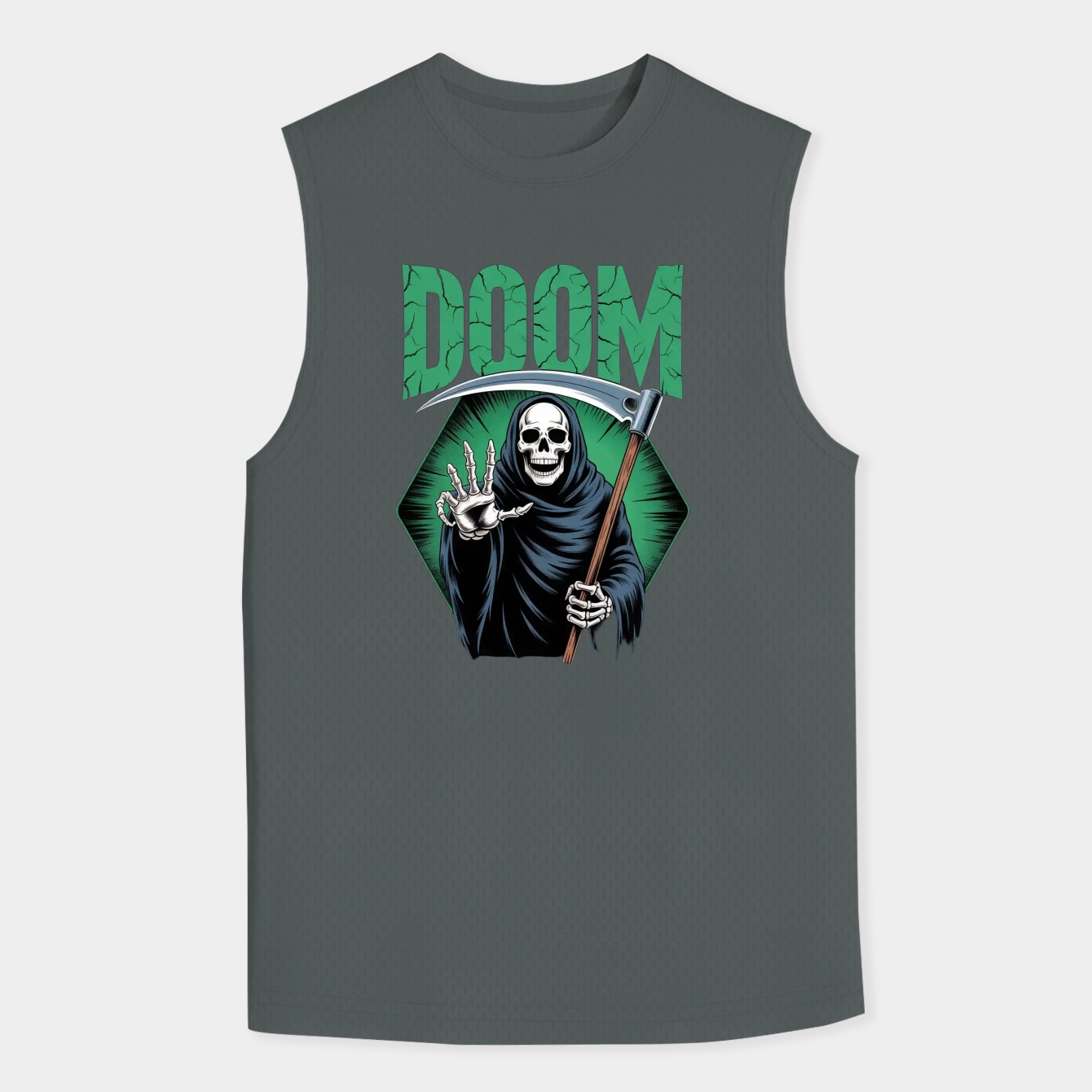 DOOM FIEND Men's Big & Tall Tank Top
