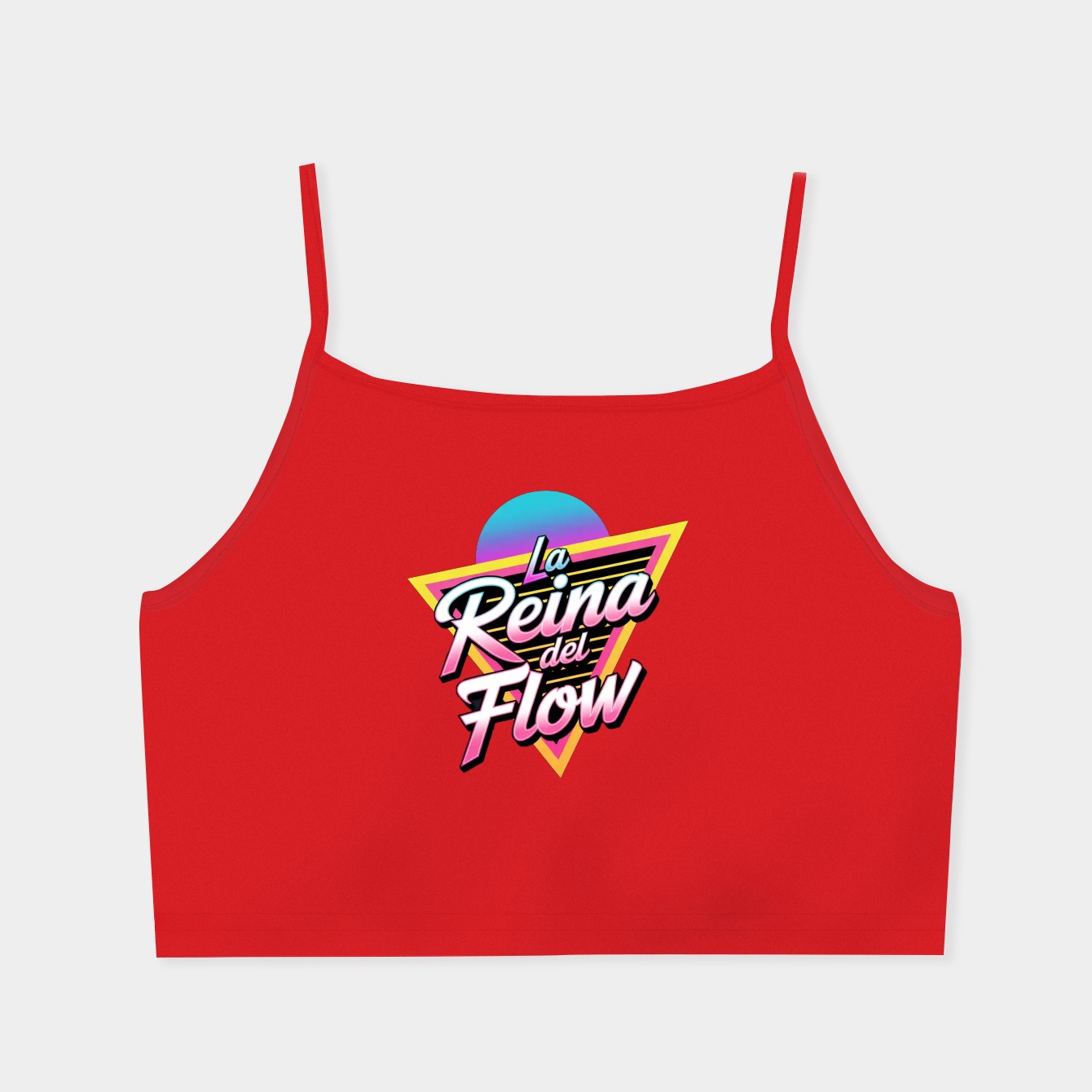 THE QUEEN Women's  Spaghetti Strap Tank Top