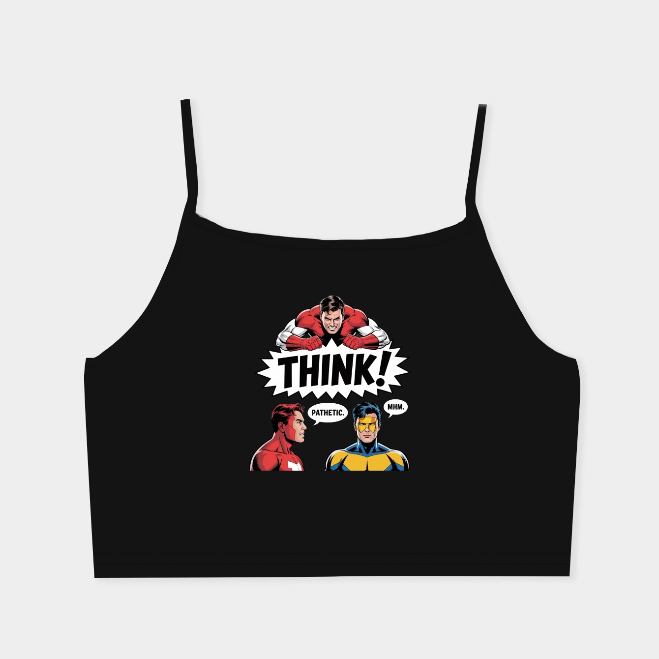 Invincible Memes Sticker Women's  Spaghetti Strap Tank Top