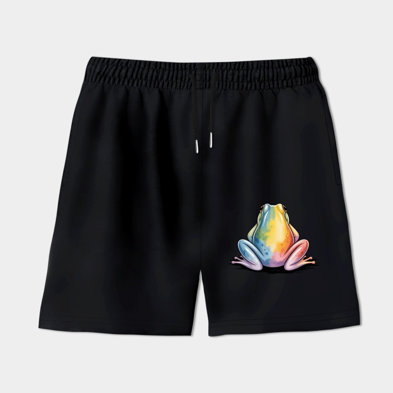pretty booty rainfrog Women's Shorts