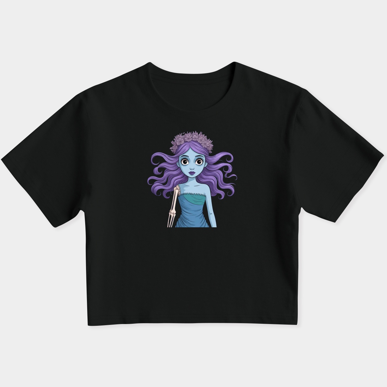 Corpse Bride Women's Slim Fit Baby Tee
