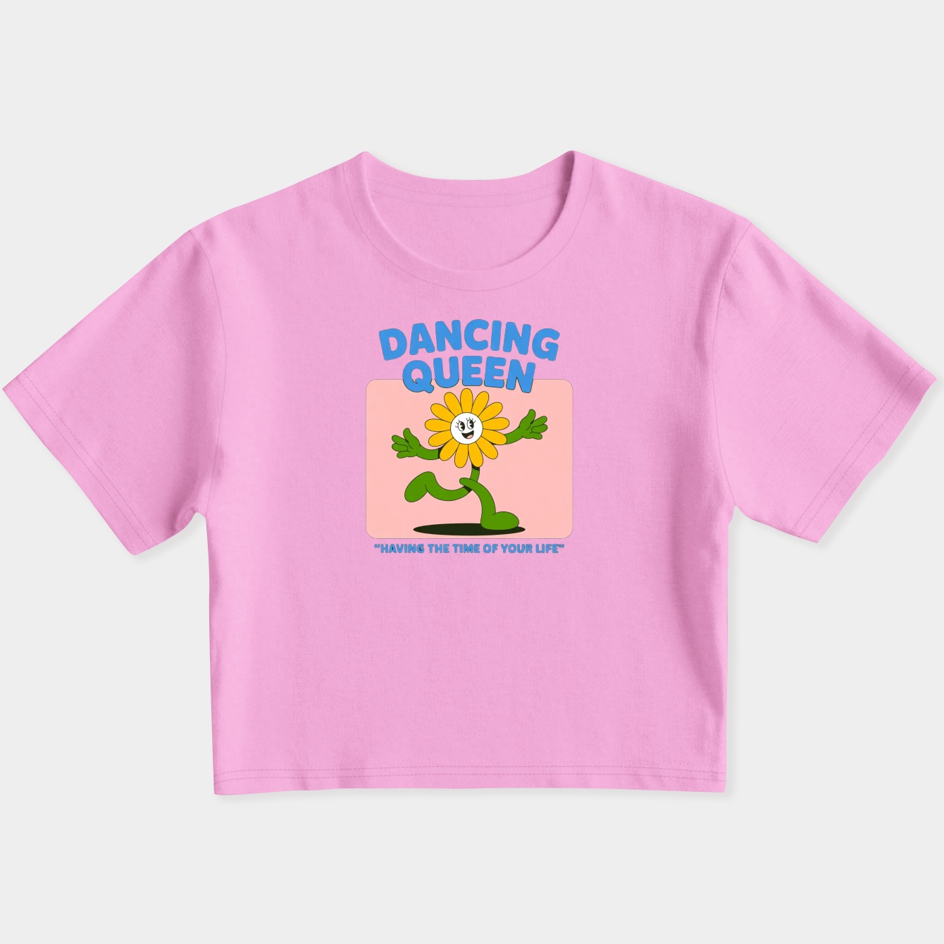 Dancing Queen Women's Slim Fit Baby Tee