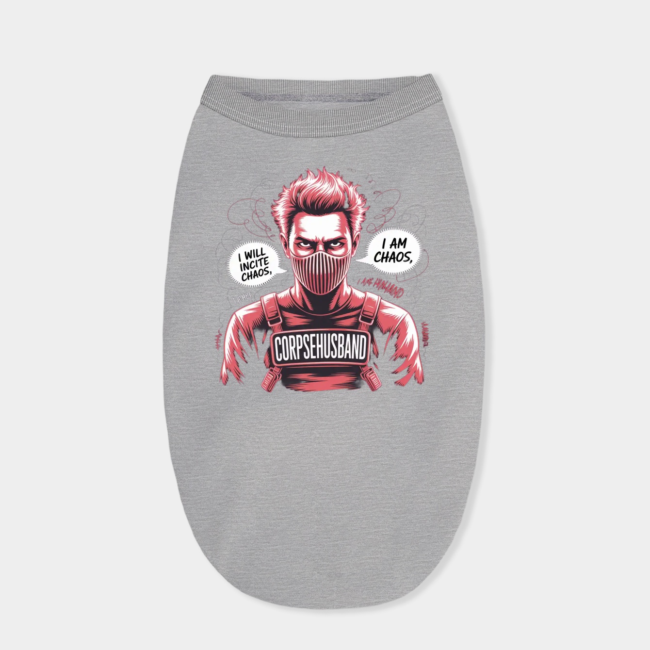 Corpse Husband Design I will incite chaos