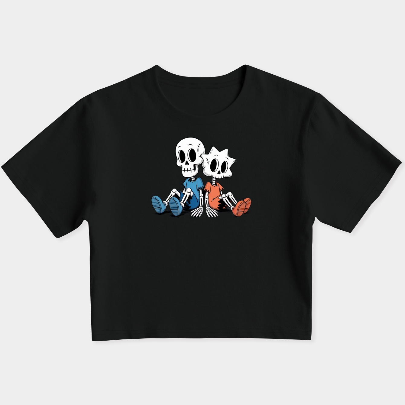 The Simpsons Skeleton Bart & Lisa