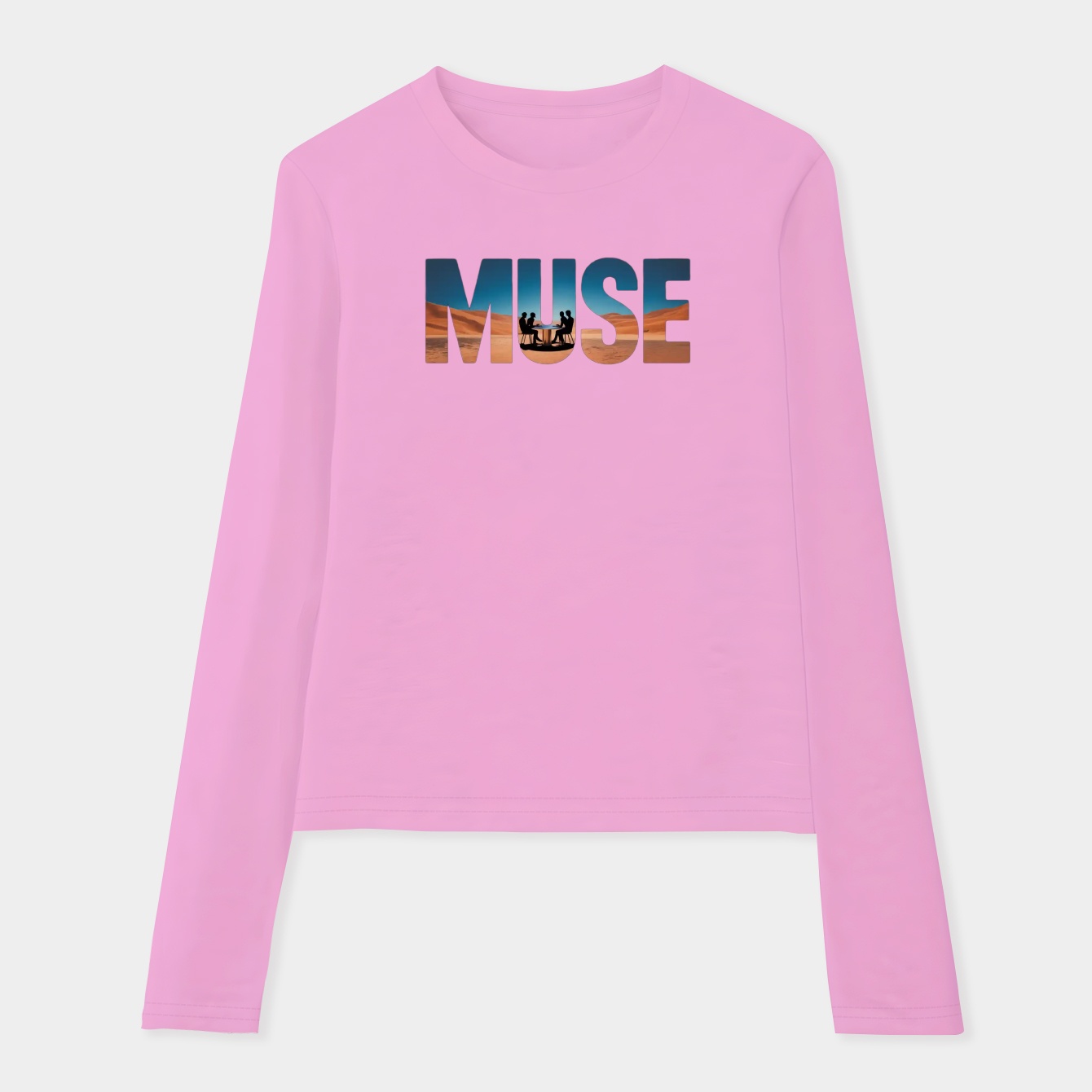 Black Holes and Revelations Muse Cover Logo Women's Soft Long Sleeve T-Shirt