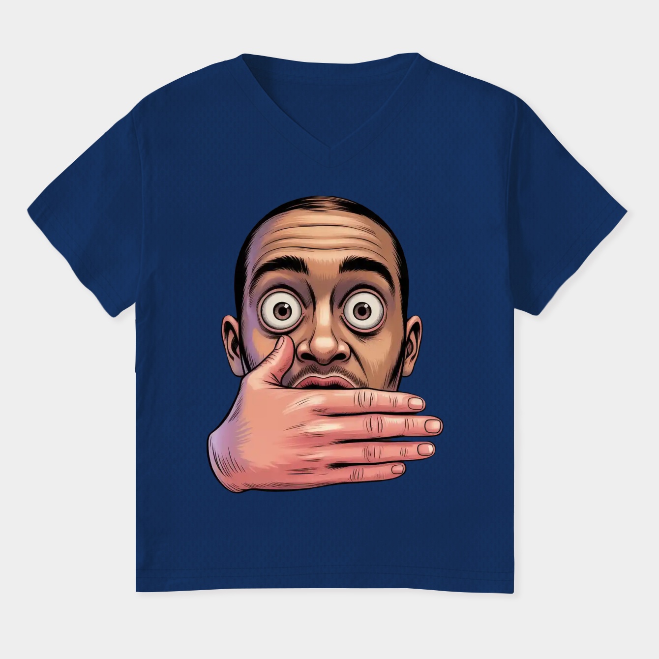 wait a min Women's Plus Size V-Neck T-Shirt