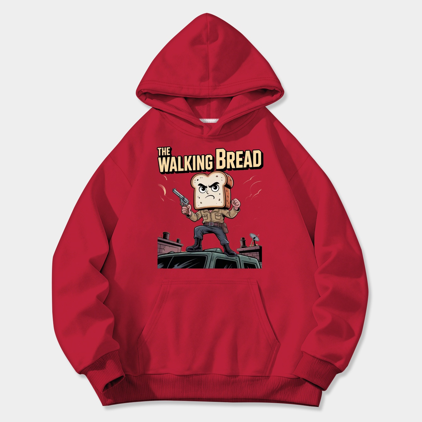 The Walking Bread Women's Plus Size Hoodie