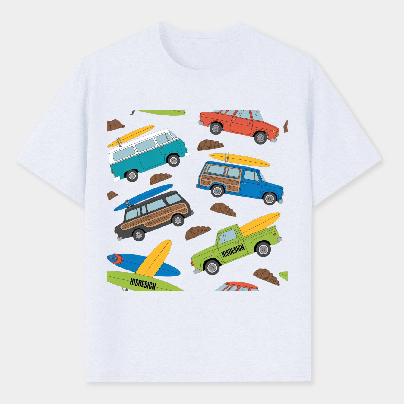 Surf Crew Men's Performance Athletic T-Shirt