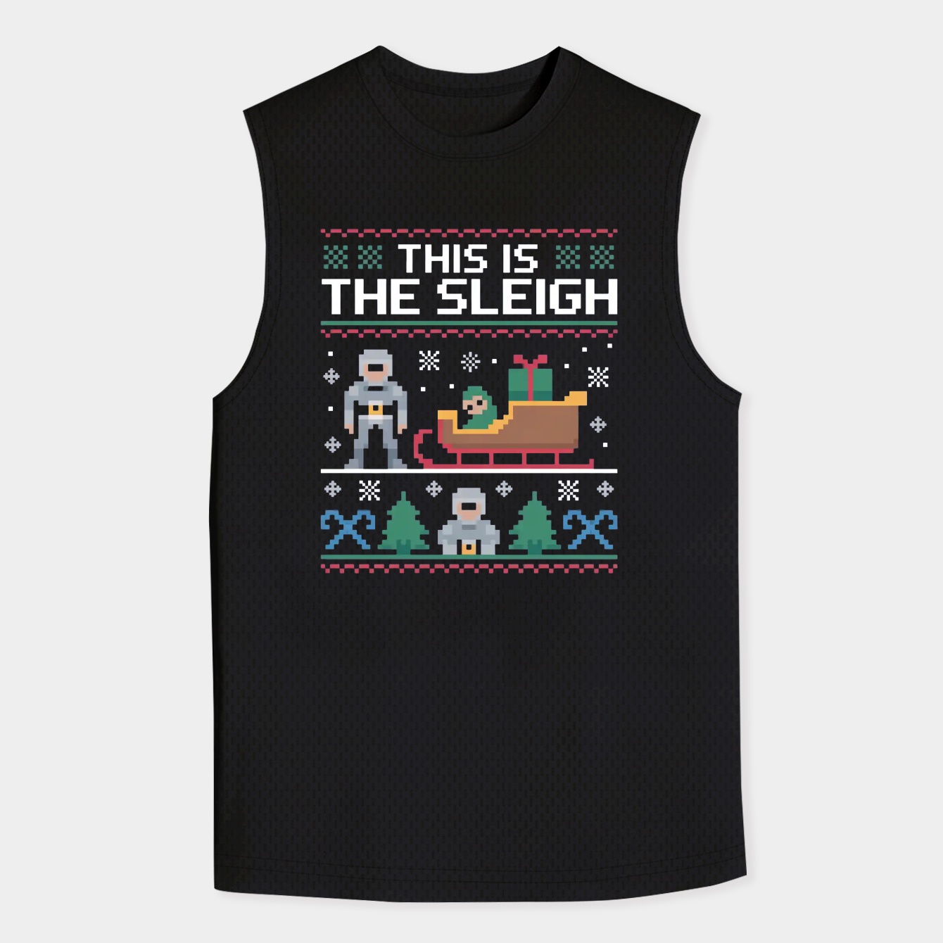 This is the sleigh Men's Tank Top