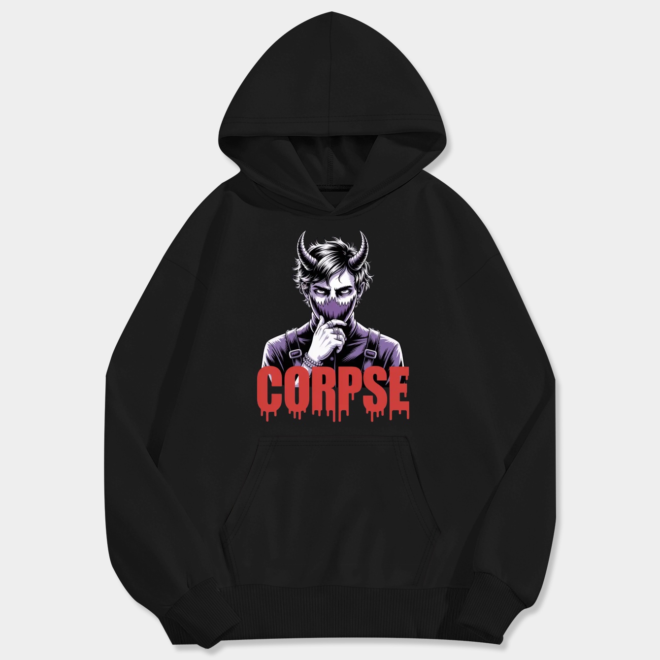 corpse husband Men's Big & Tall Hoodie