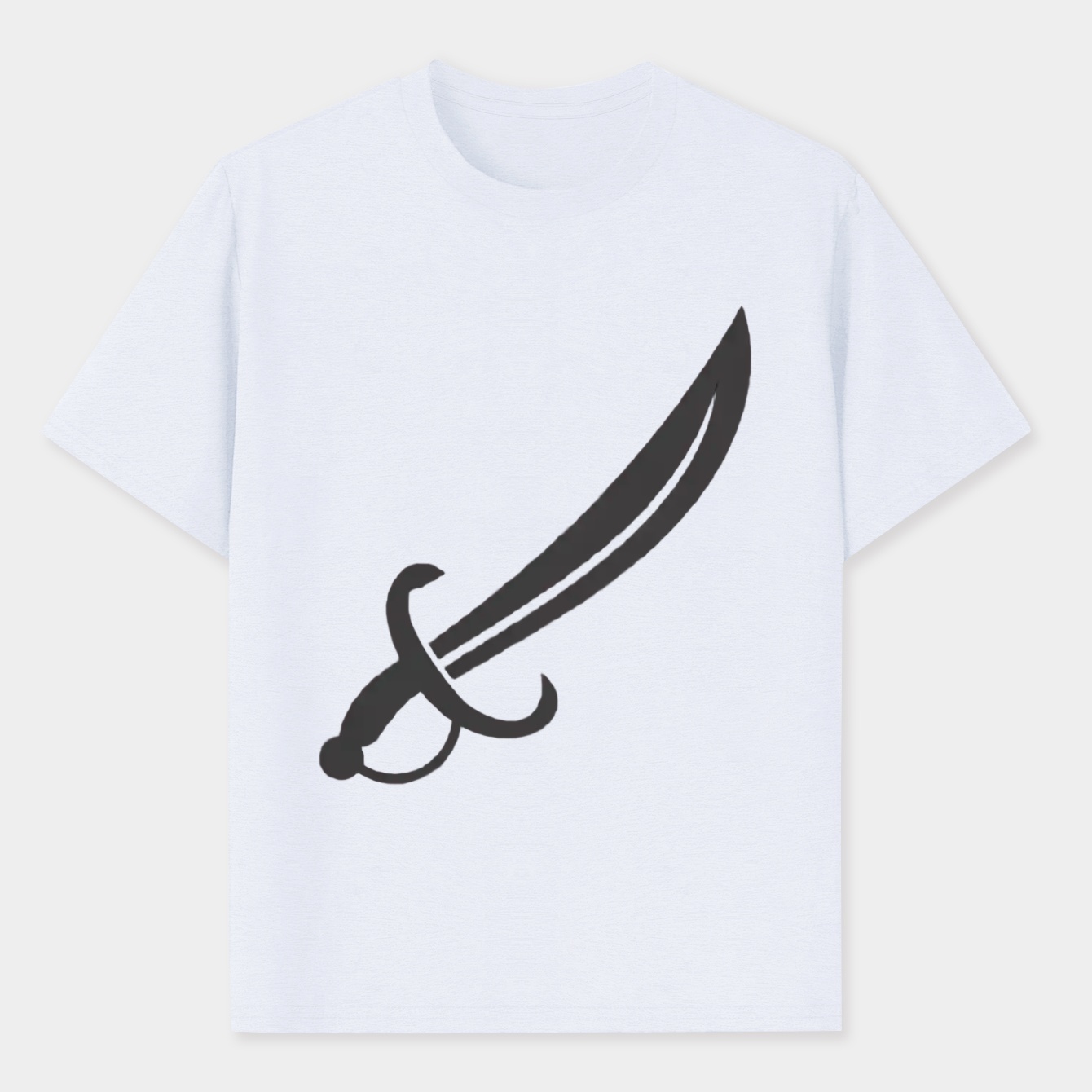 Pirate Sword Men's Performance Athletic T-Shirt
