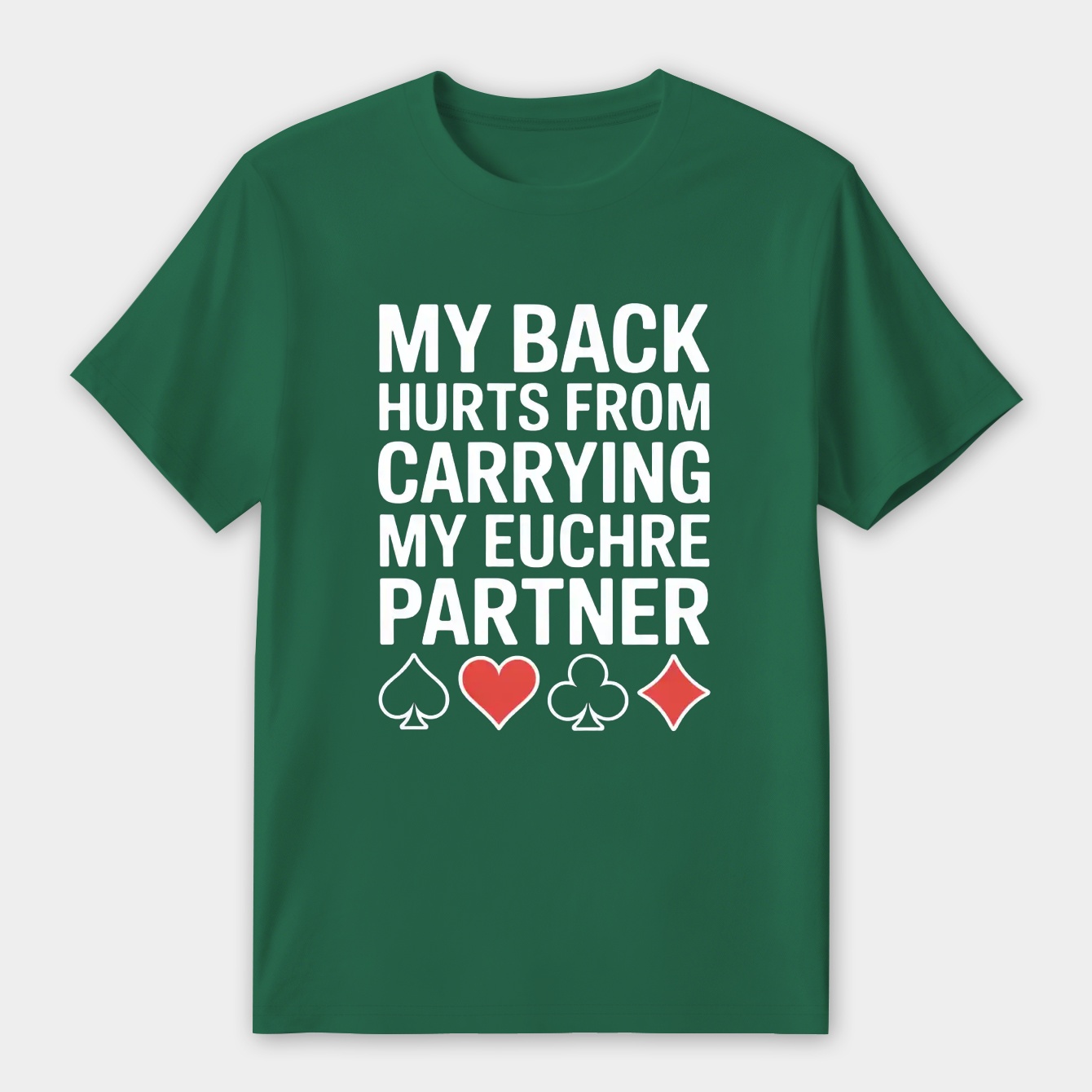 Euchre Partner, Euchre Player, Card Game Women's Premium Soft T-Shirt