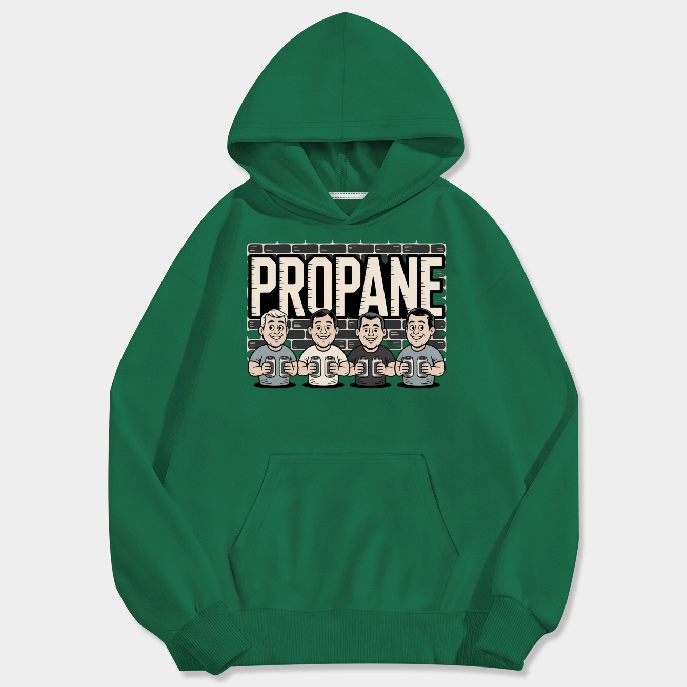 Propane Men's Big & Tall Hoodie