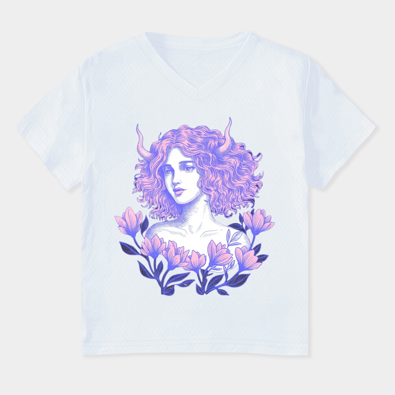 Doves Women's Plus Size V-Neck T-Shirt