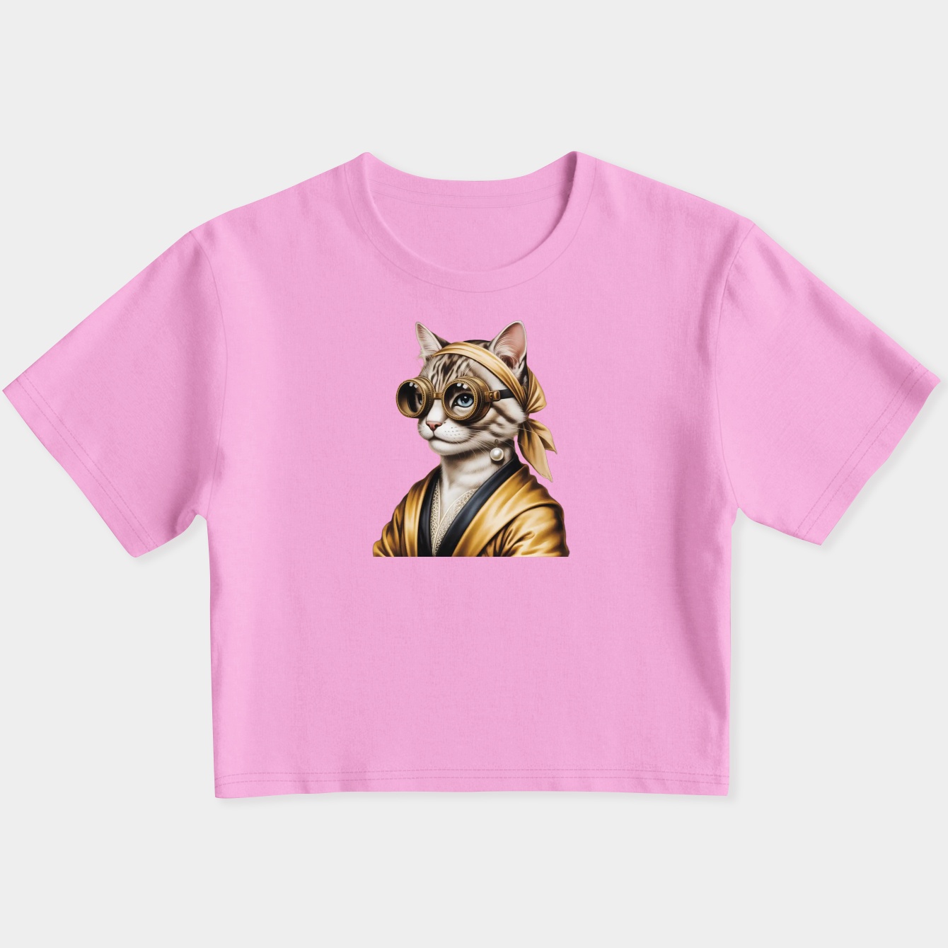 Cattitude Queen Women's Slim Fit Baby Tee