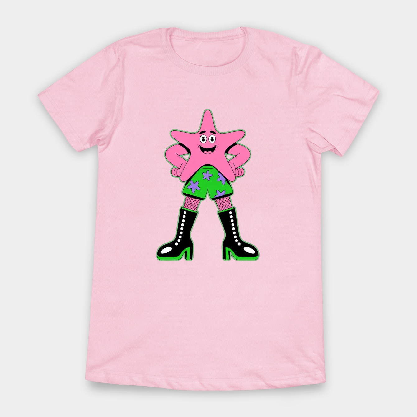 Patrick Bold Pose Character Women's T-Shirt