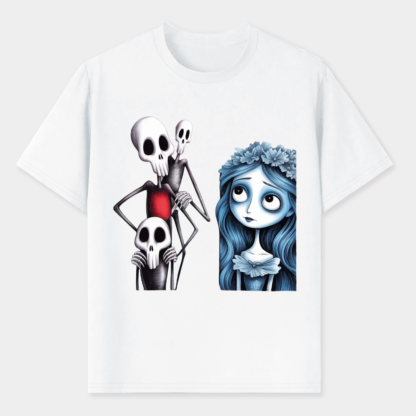 Tim Burton Characters Men's T-Shirt