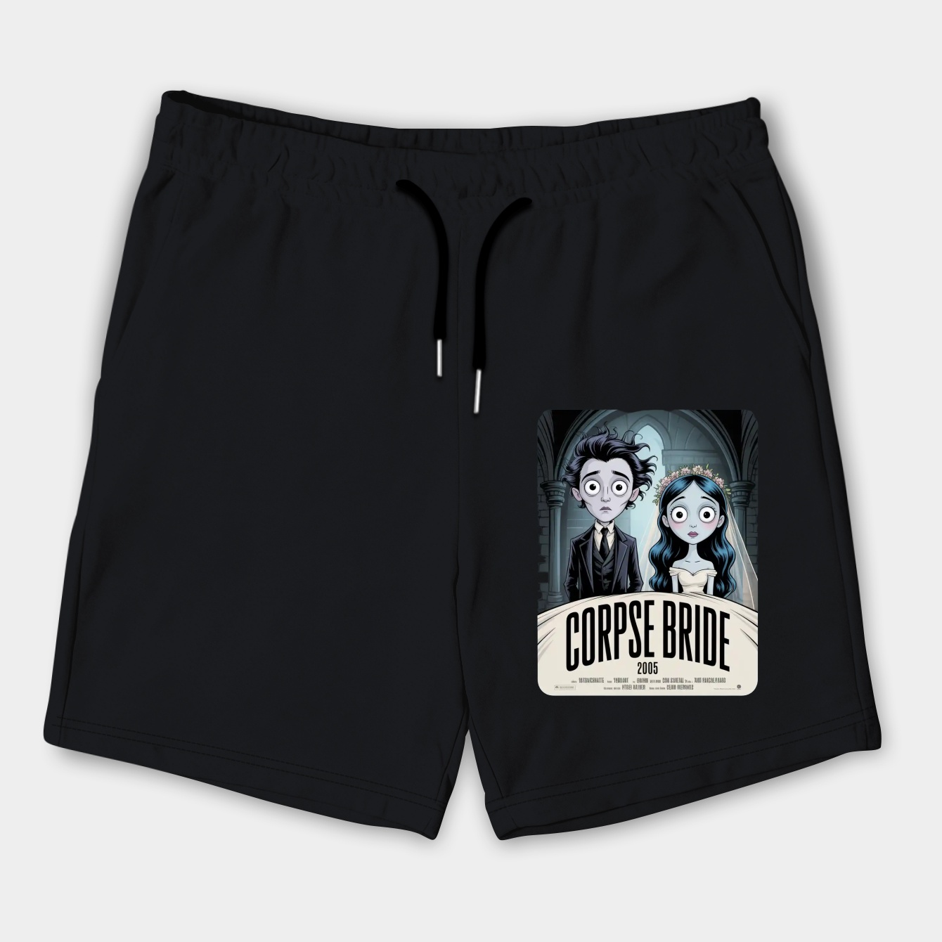 Corpse Bride (2005) Poster Men's Shorts