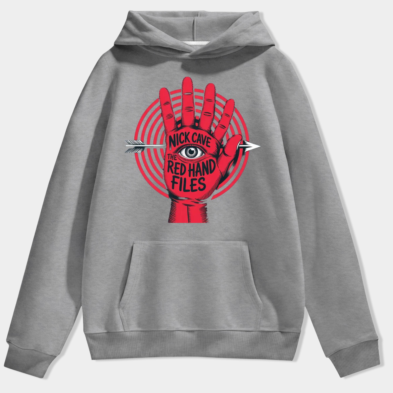Nick Cave Red Hand Files Men's Hoodie
