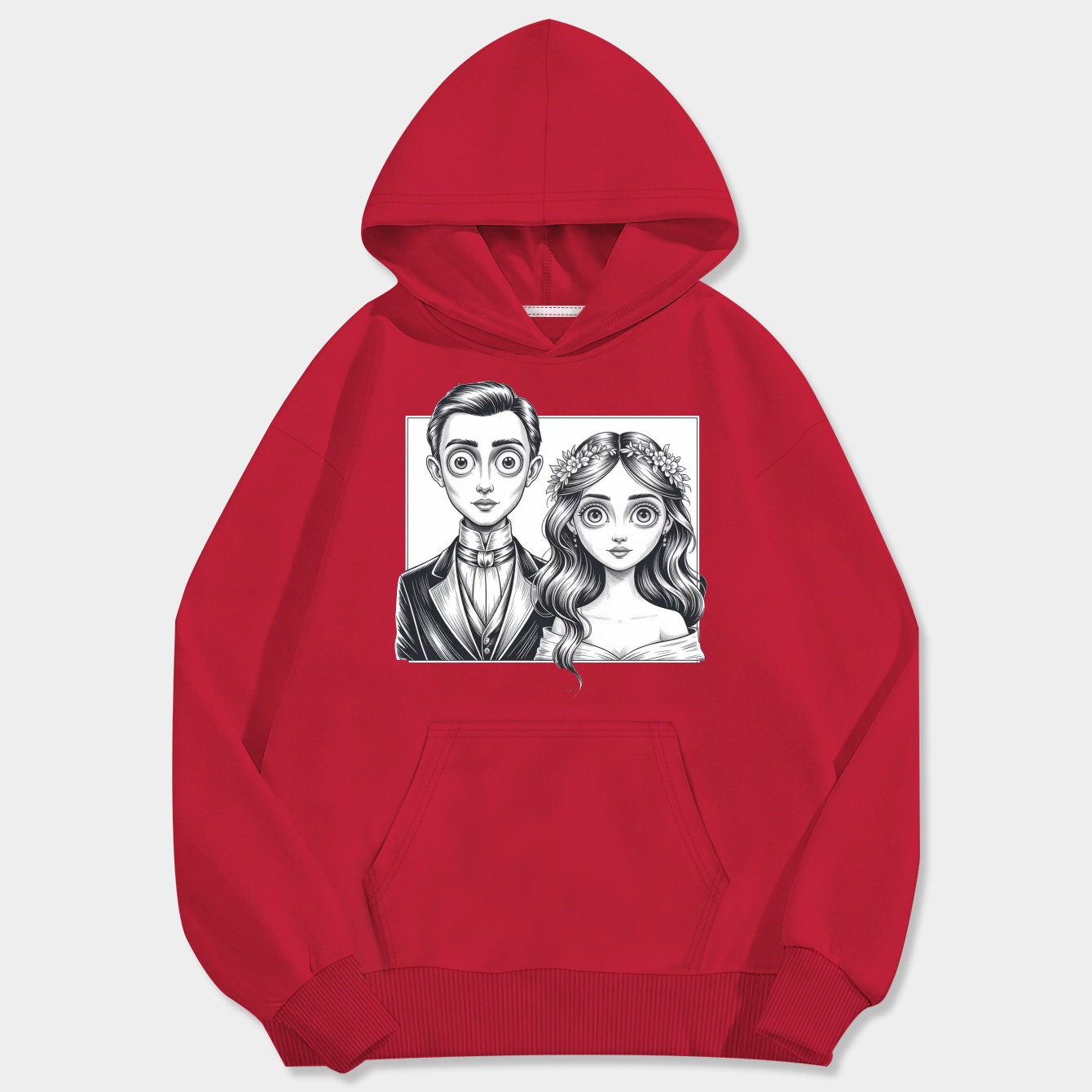 Corpse Bride Men's Big & Tall Hoodie