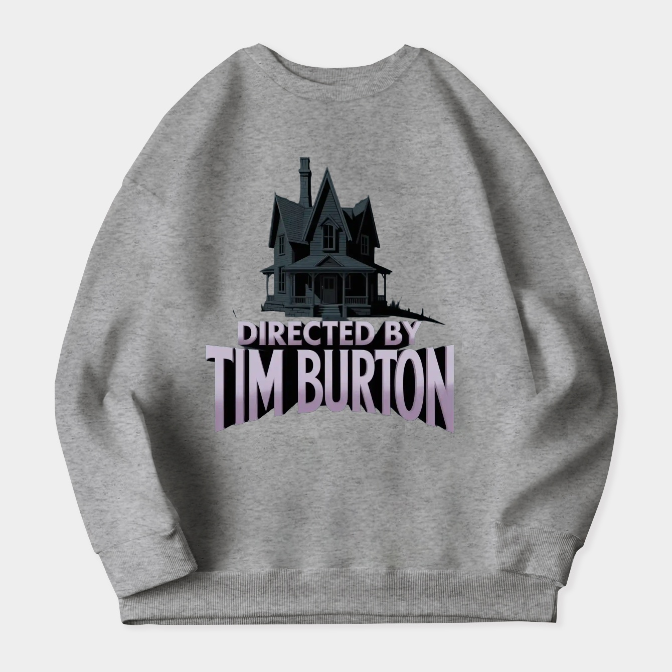 Directed by Tim Burton Women's Crewneck Sweatshirt