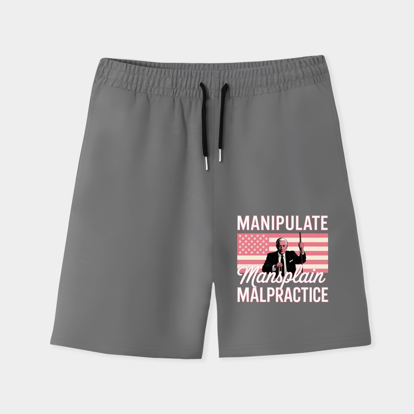 House M.D. Manipulate Mansplain Malpractice Pink American Flag