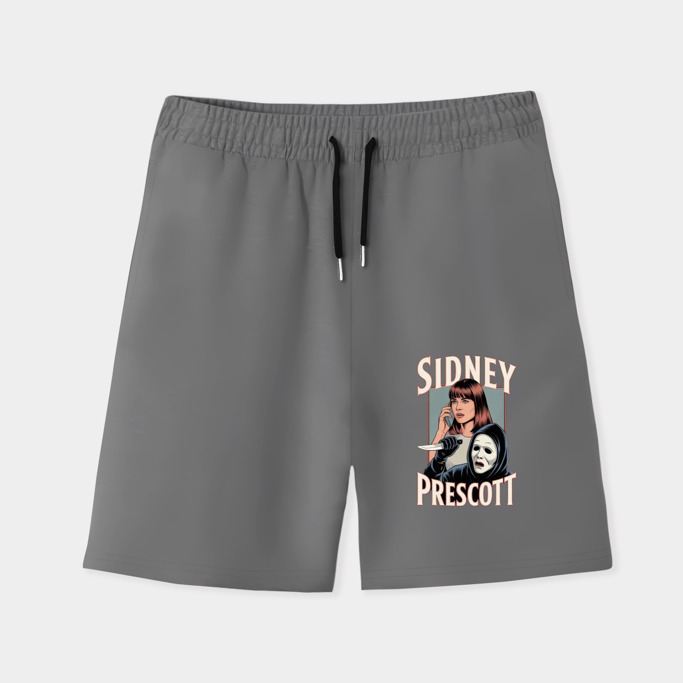 Sidney Scream Tribute Men's Quick-Dry Athletic Shorts