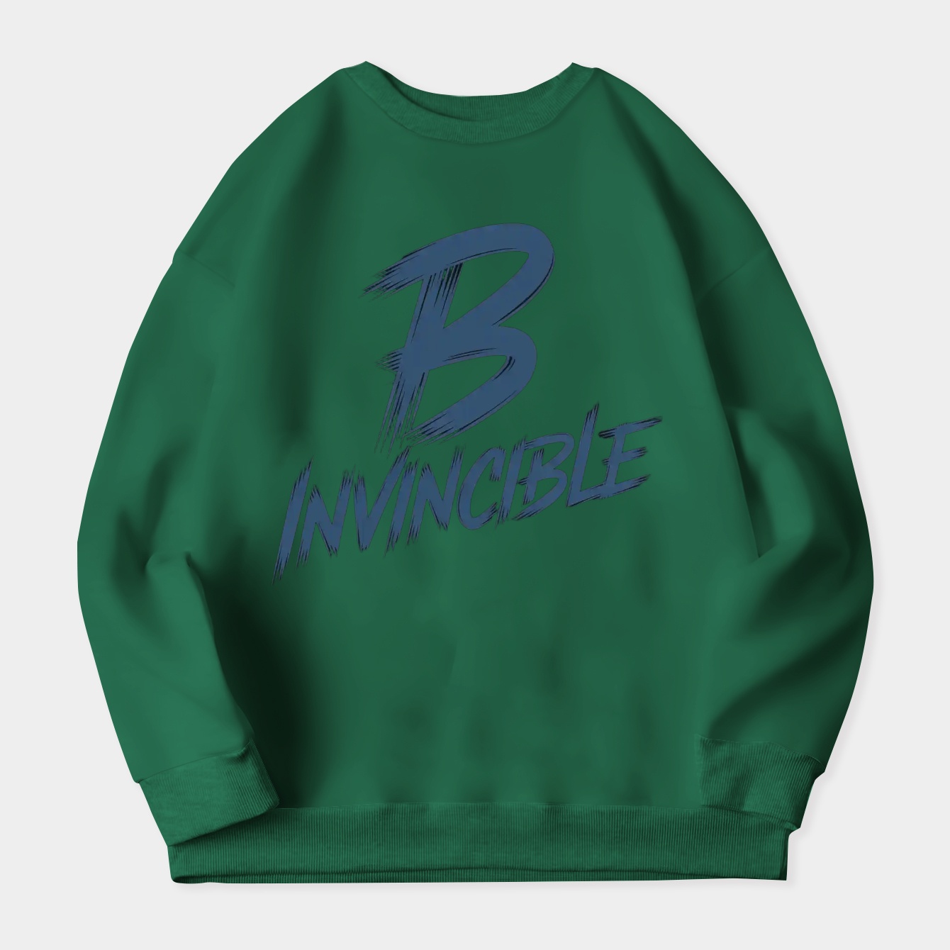 B Invincible Bold Statement Women's Crewneck Sweatshirt