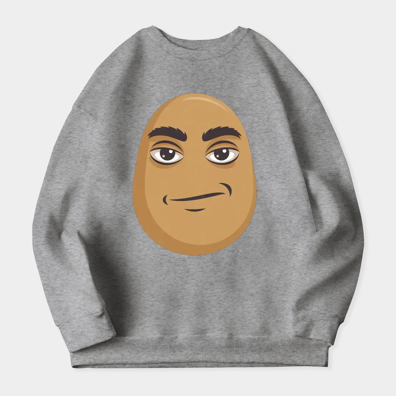 poman face Women's Crewneck Sweatshirt