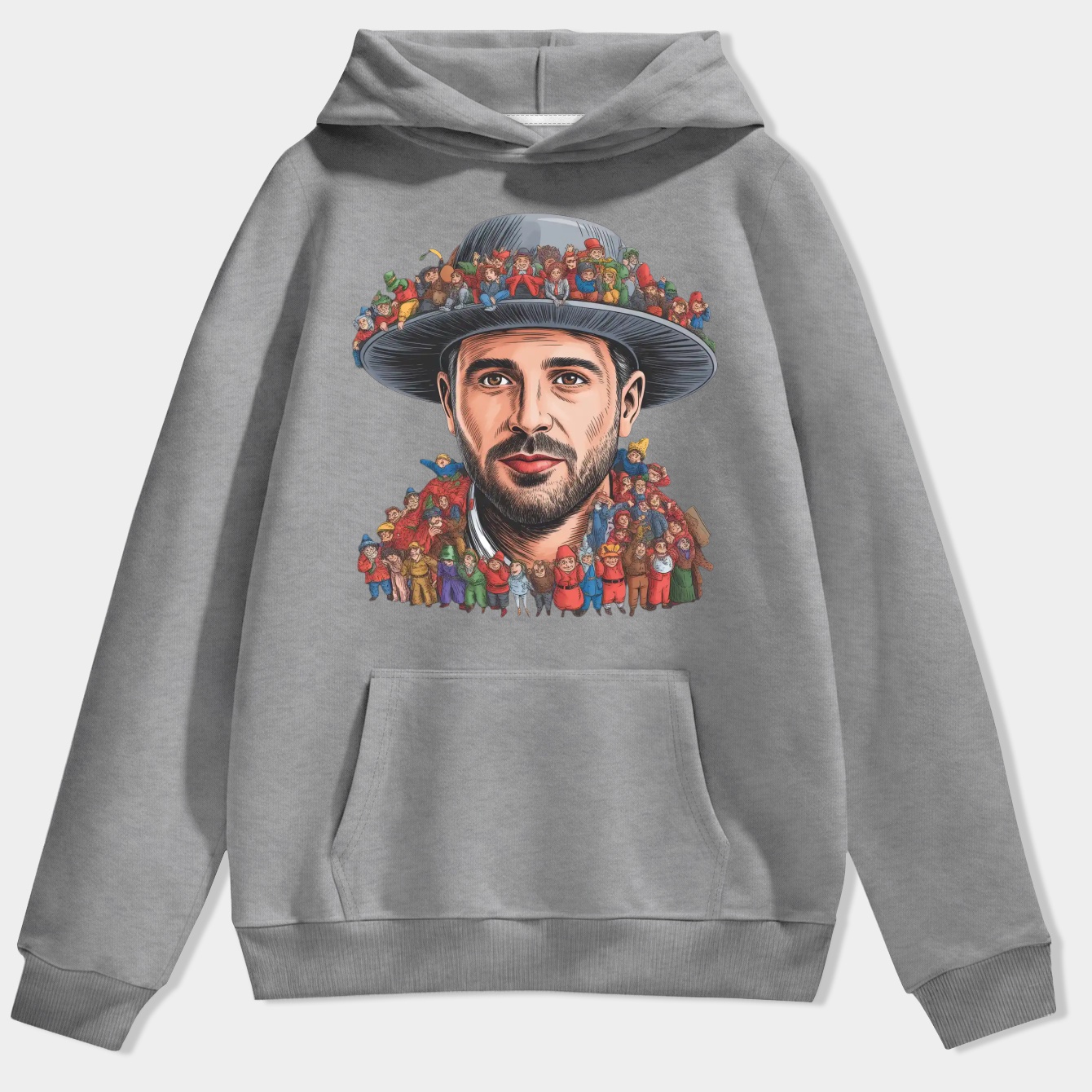 Johnny Depp no back Men's Hoodie