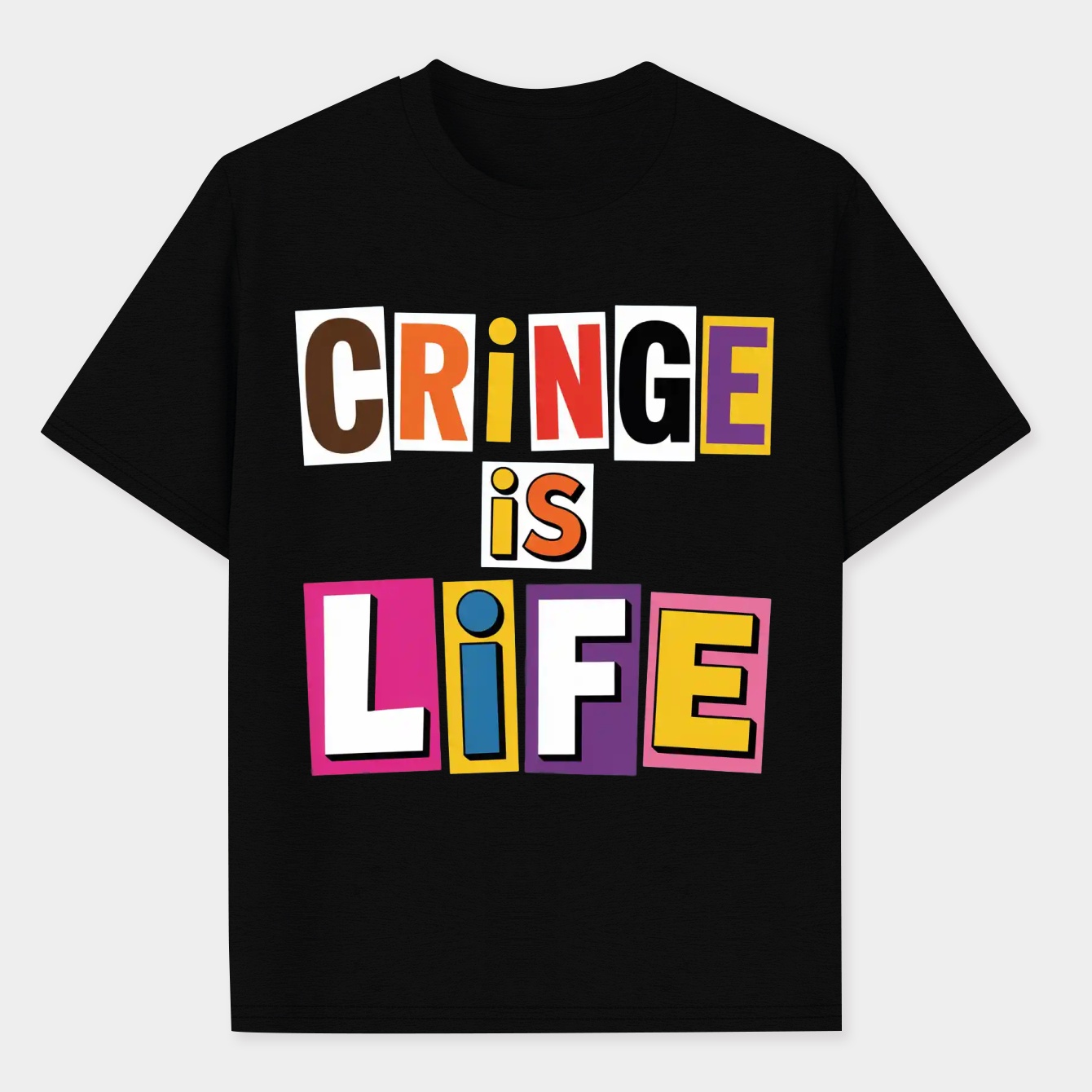 Cringe Is Life Men's Performance Athletic T-Shirt