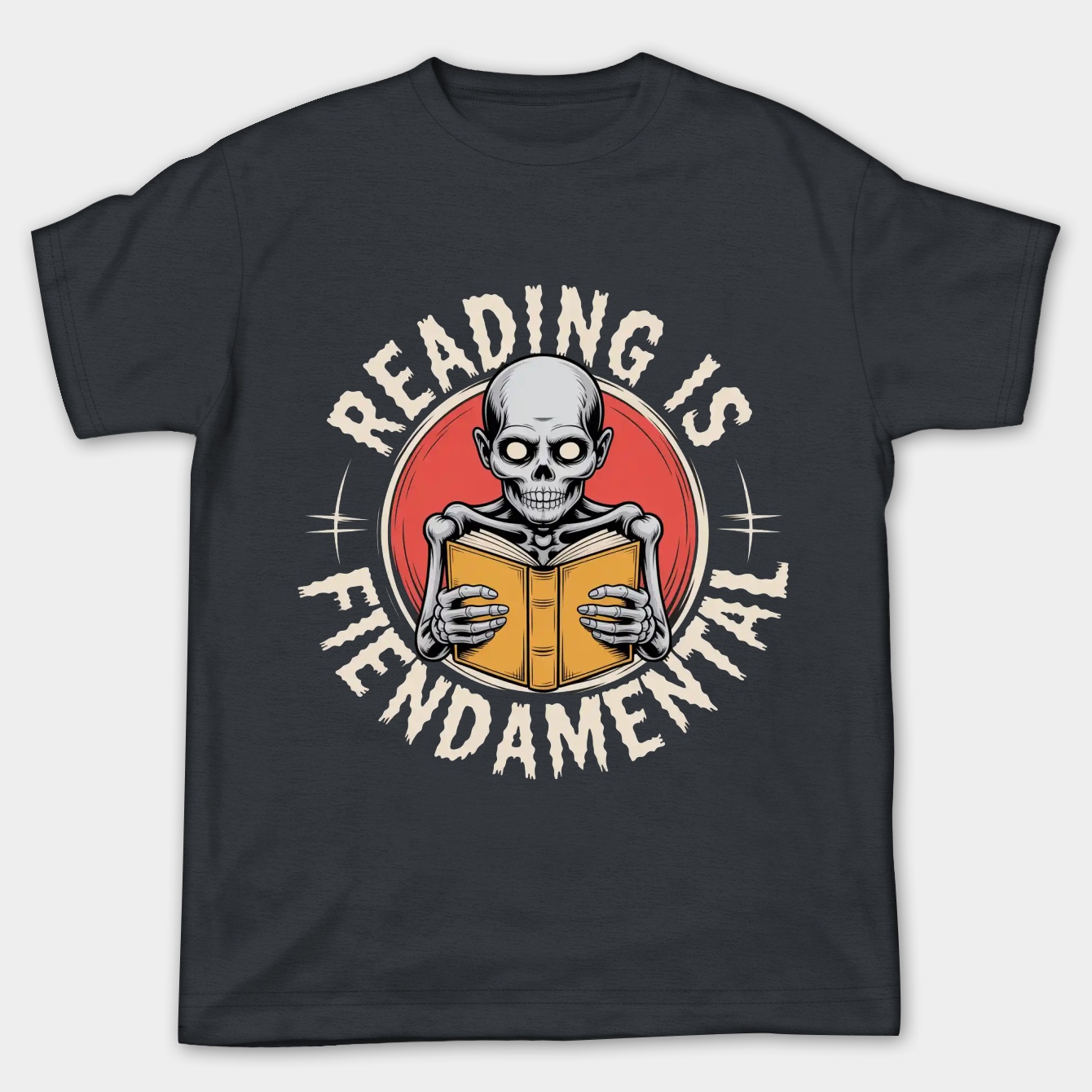 READING IS FIENDAMENTAL Women's Plus Size T-shirt