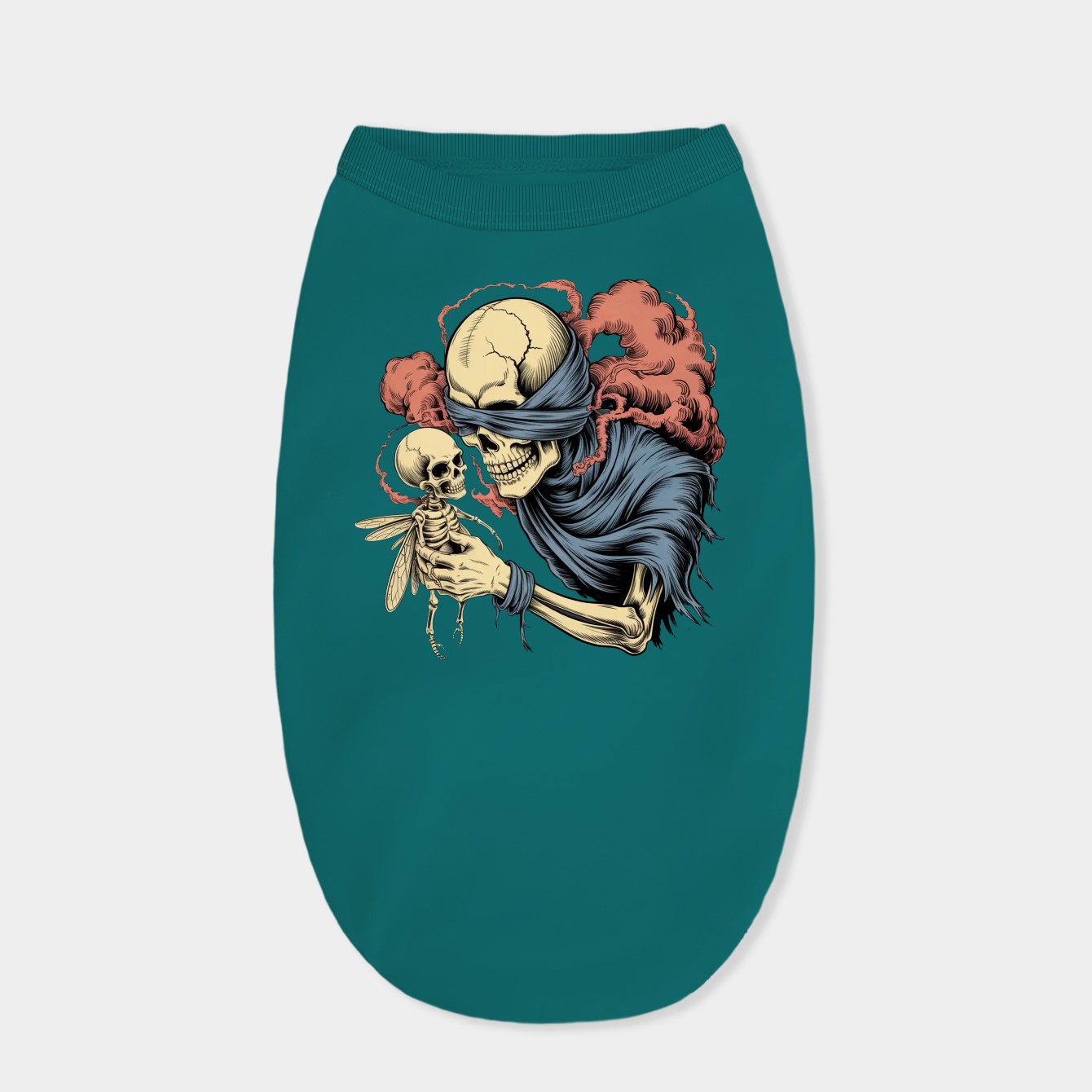 Pushead the wave Dog Shirt