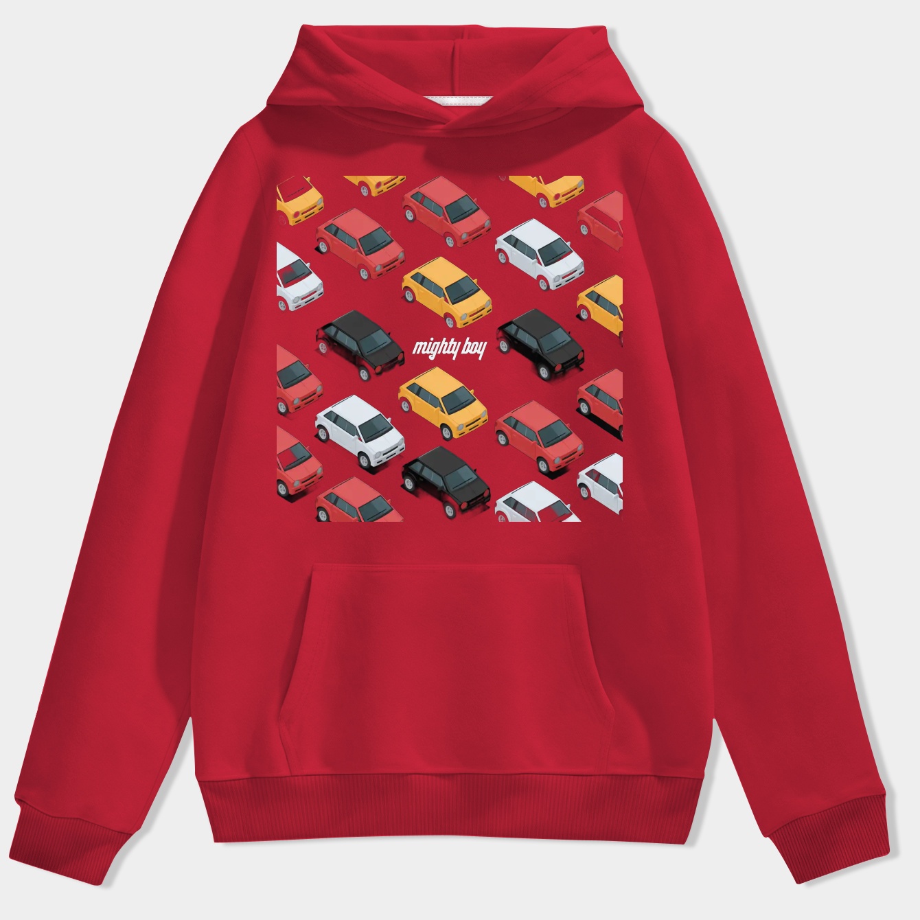 Suzuki MightyBoy pattern Men's Hoodie
