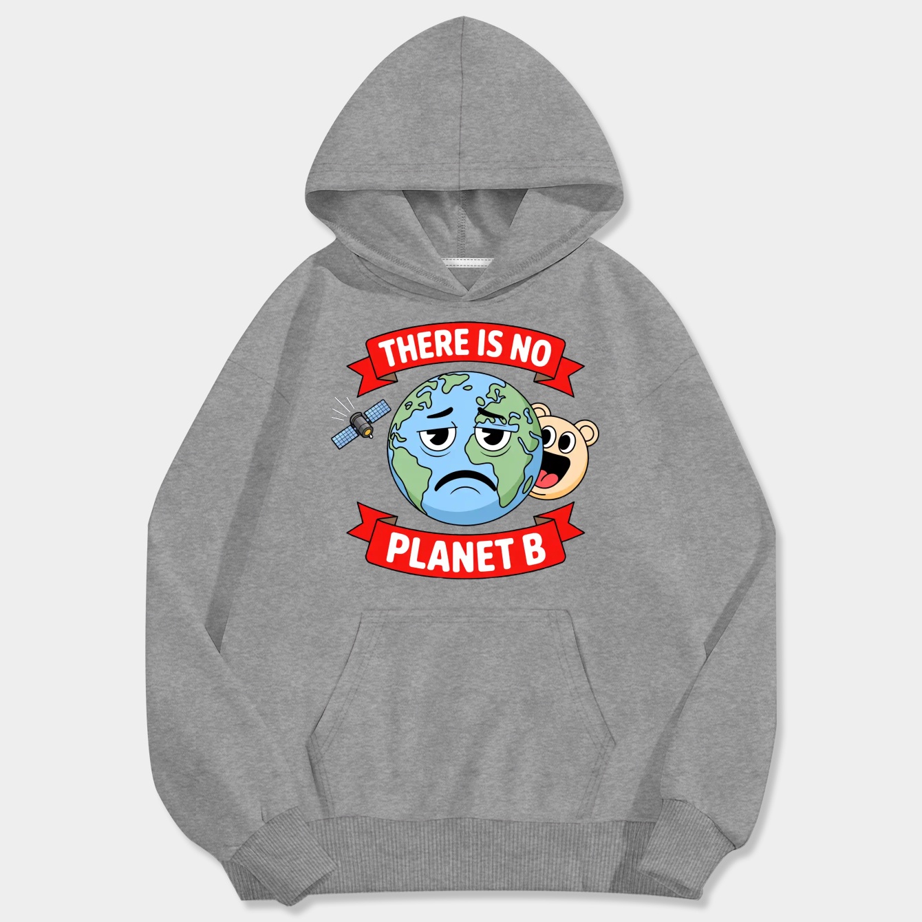 No Planet B Men's Big & Tall Hoodie