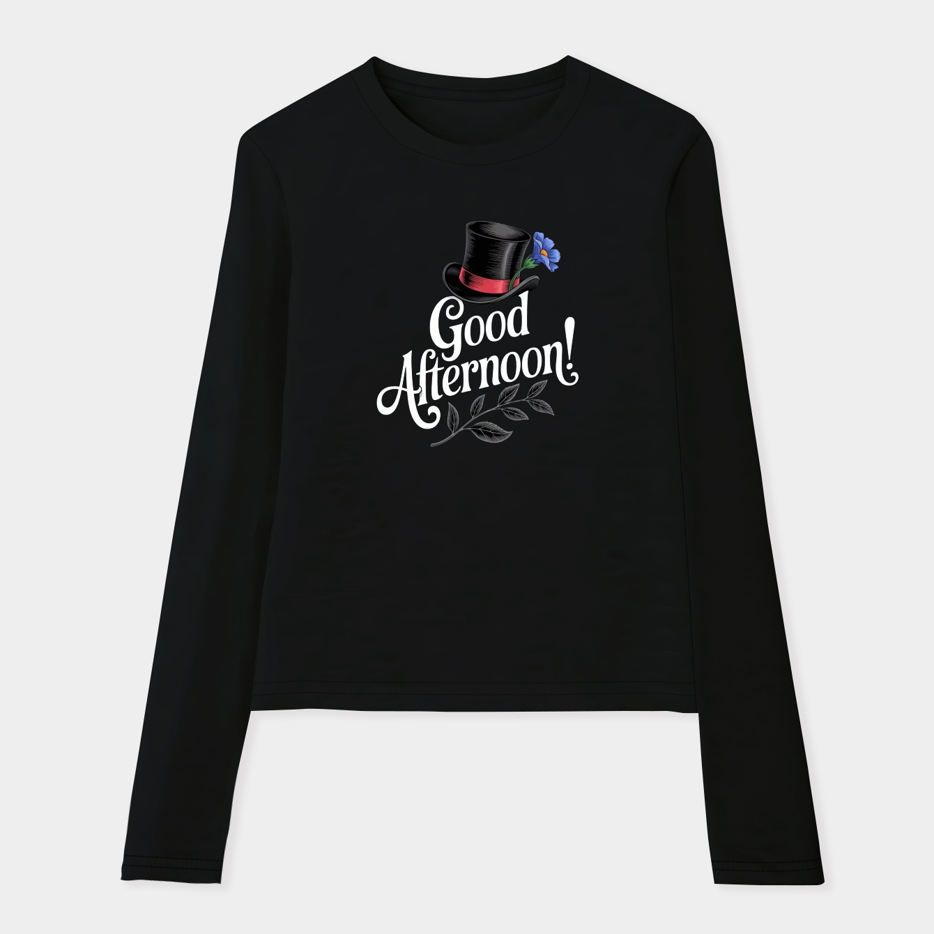 Good Afternoon! Women's Soft Long Sleeve T-Shirt