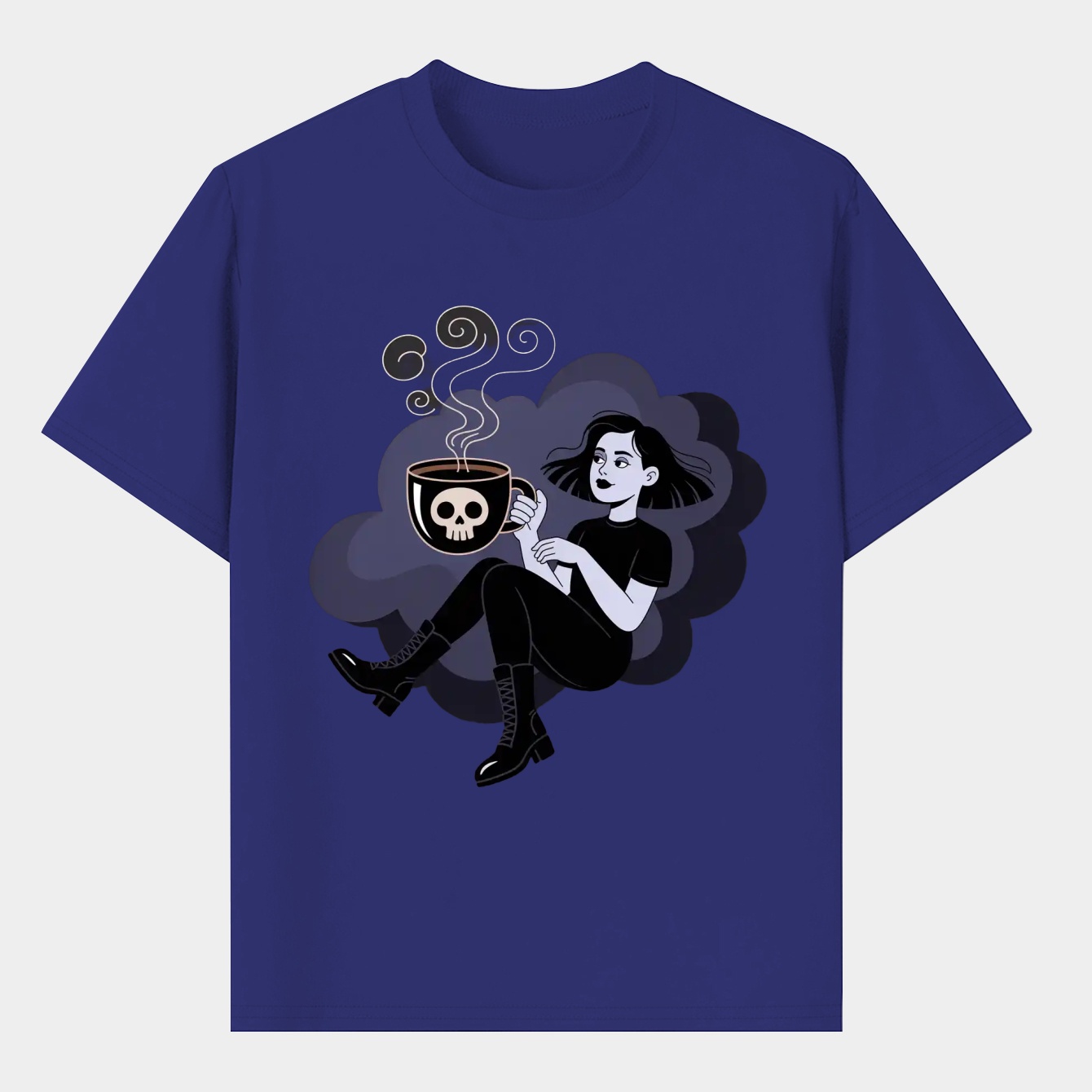 Corpse Coffee No Sleep (Black) Men's T-Shirt