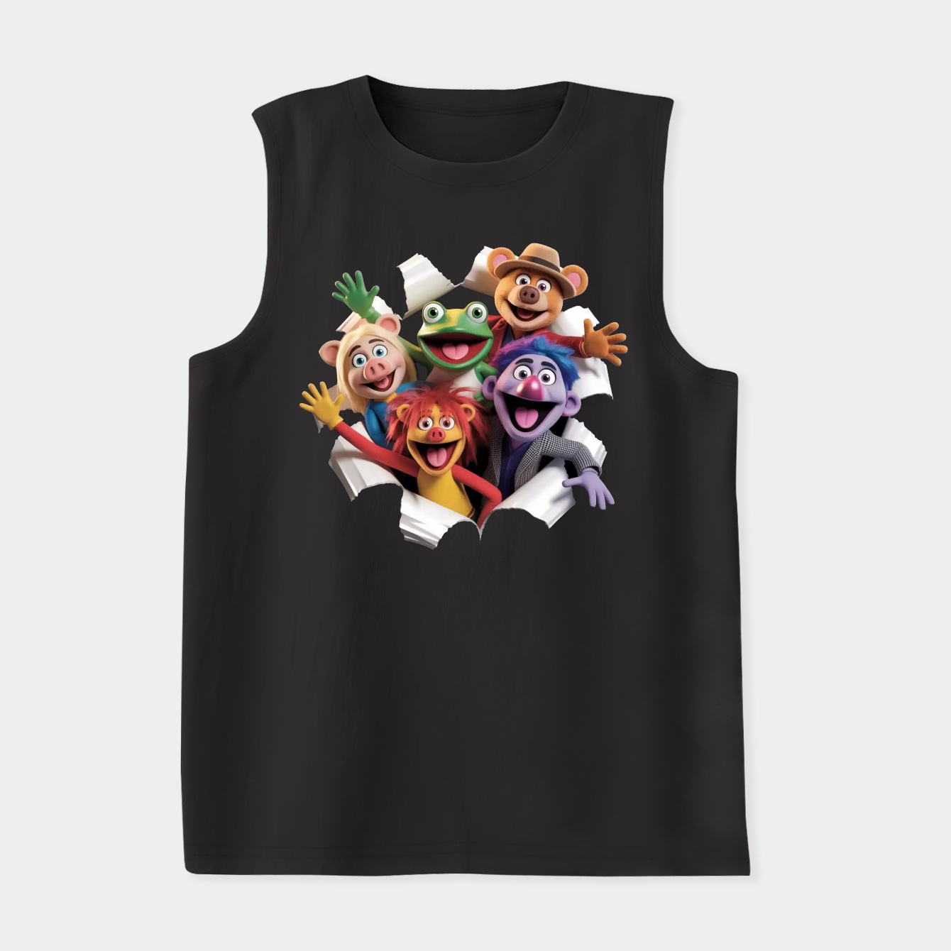 The Muppets Muppet Breakout Women's Soft Tank Top
