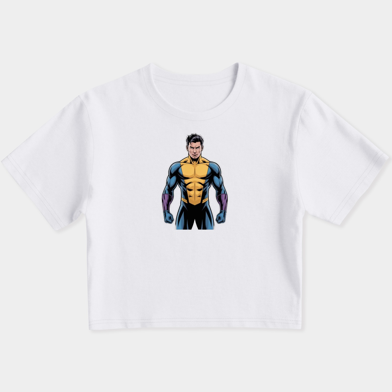 Invincible Women's Slim Fit Baby Tee