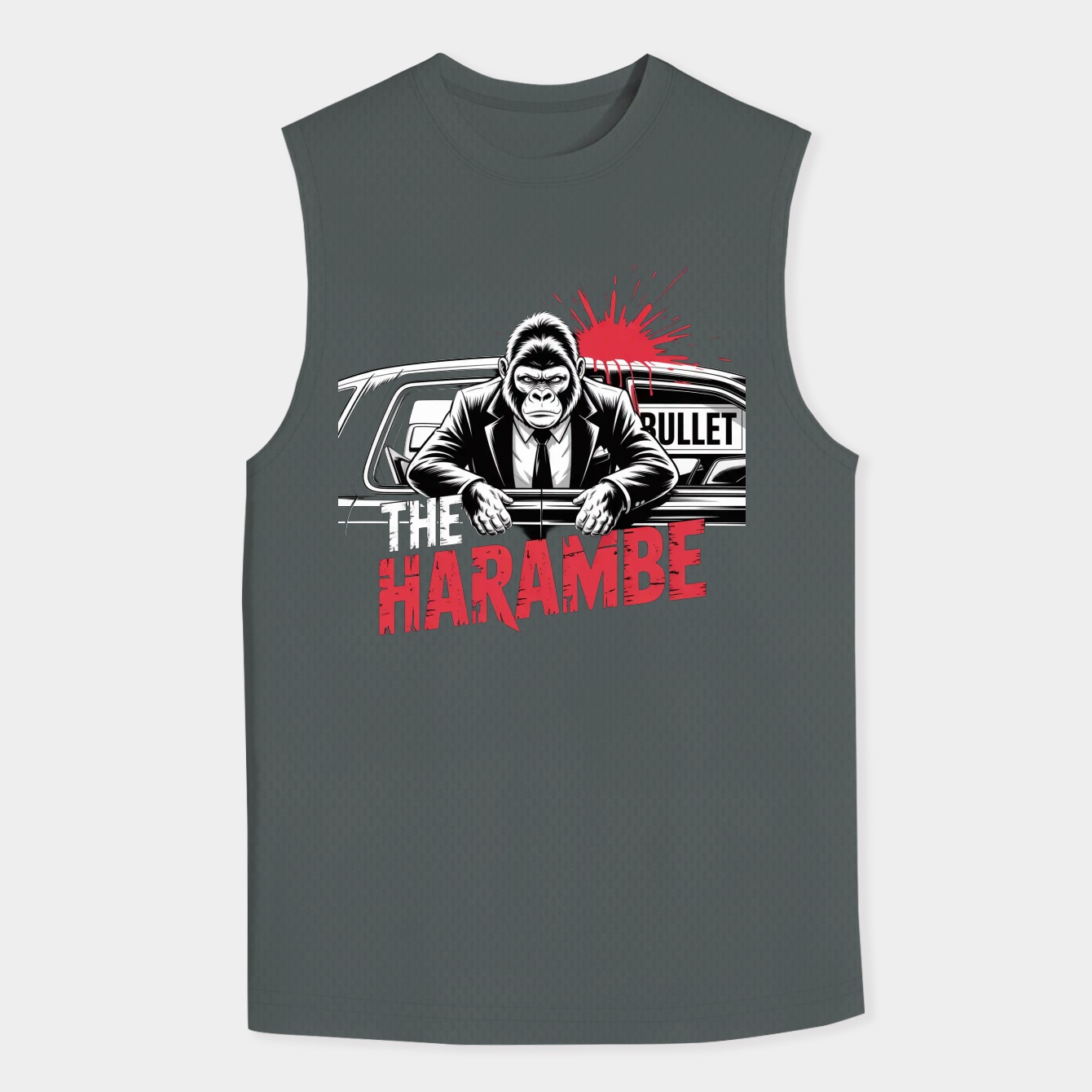The Harambe Men's Big & Tall Tank Top