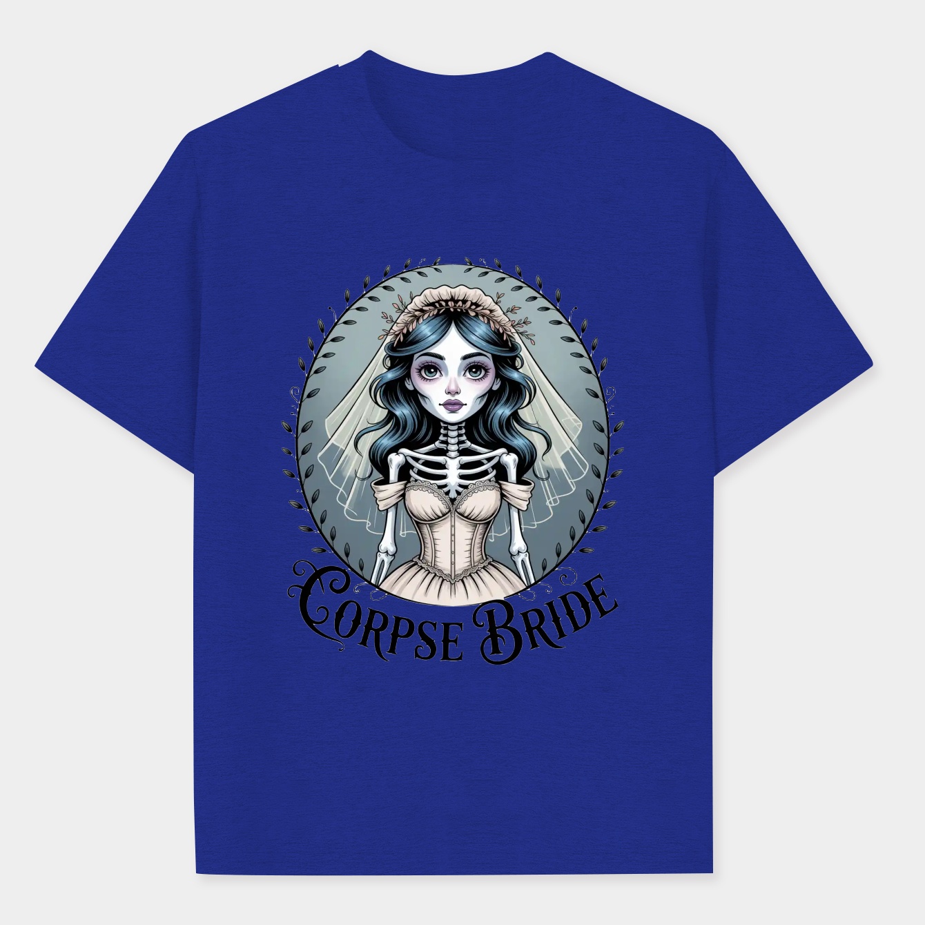 Corpse Bride Gothic Portrait Men's Performance Athletic T-Shirt