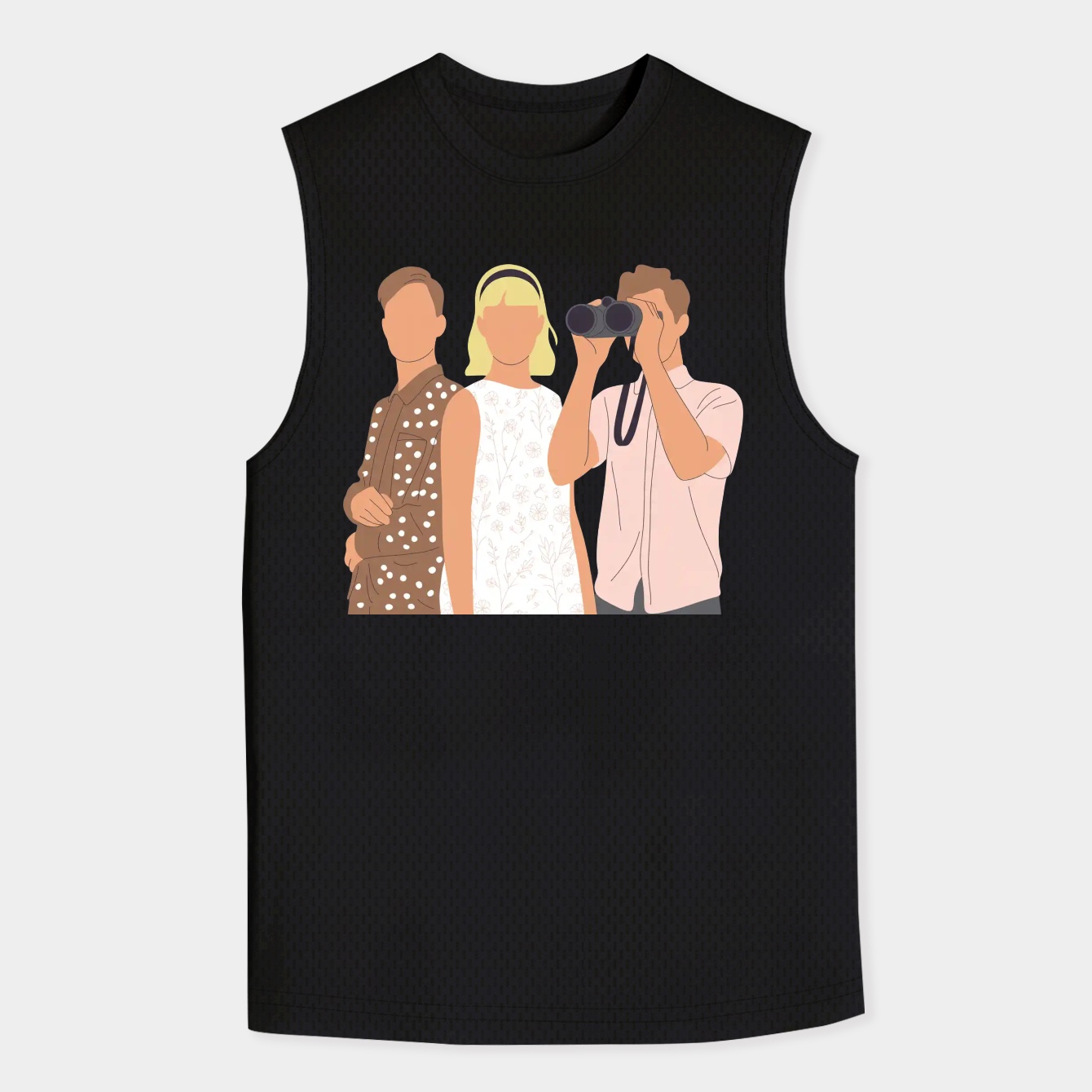 Rear window Men's Big & Tall Tank Top