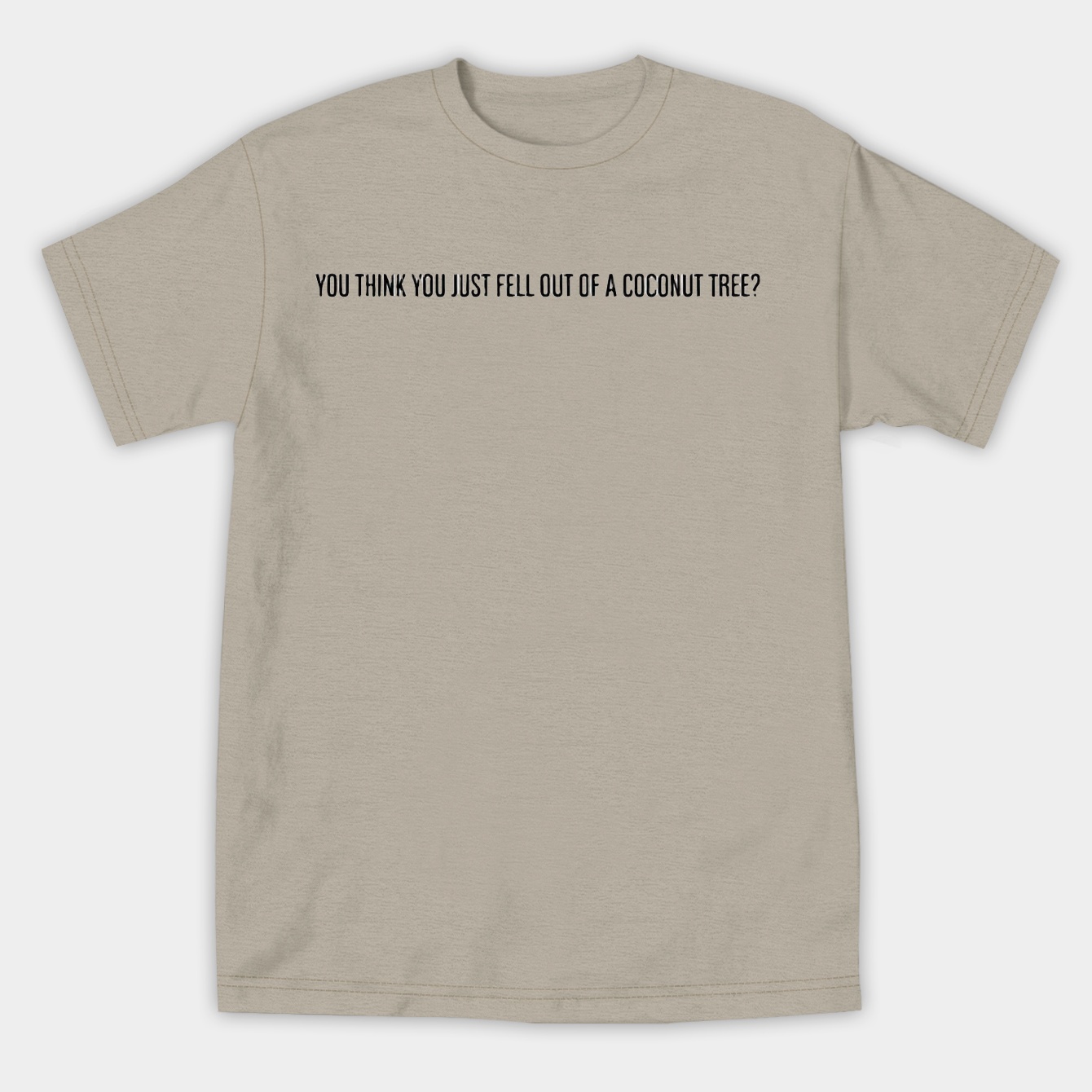 Brat Coconut Tree Women's Athletic Performance T-Shirt