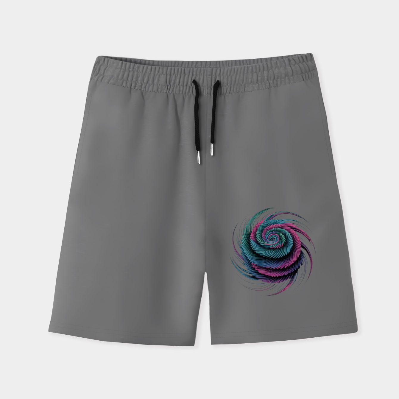wavy (interlude) Men's Quick-Dry Athletic Shorts
