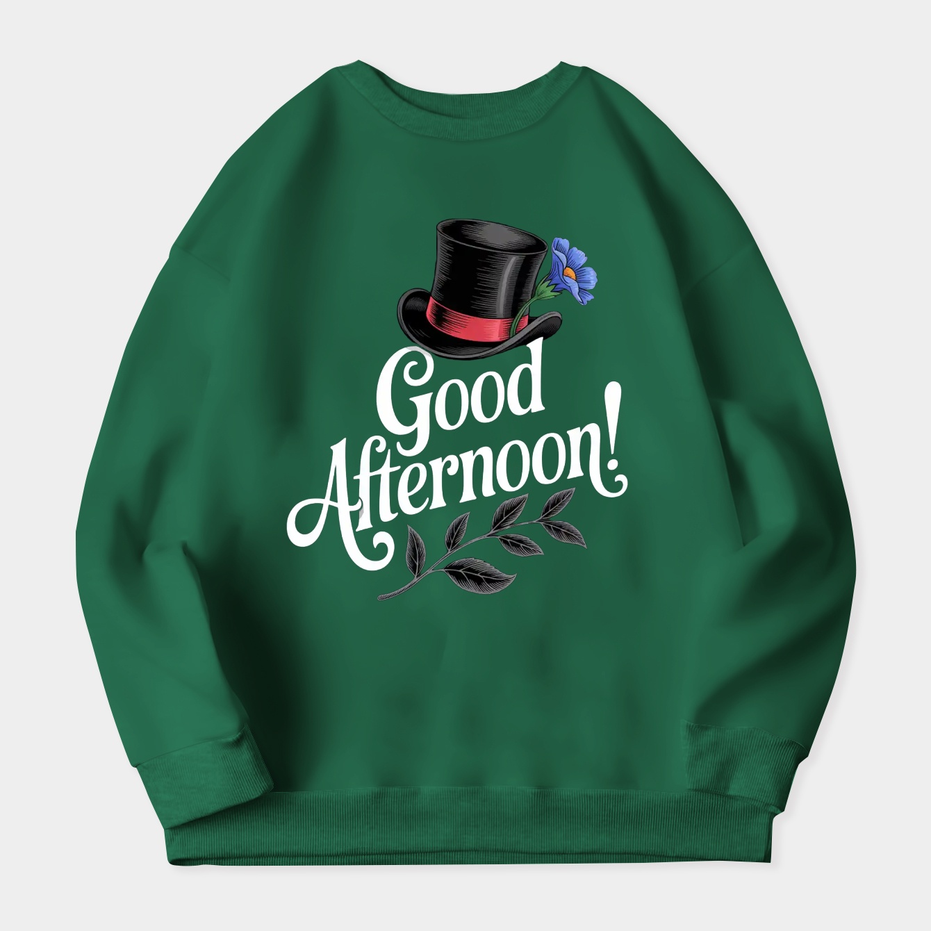 Good Afternoon! Women's Plus Size Sweatshirt