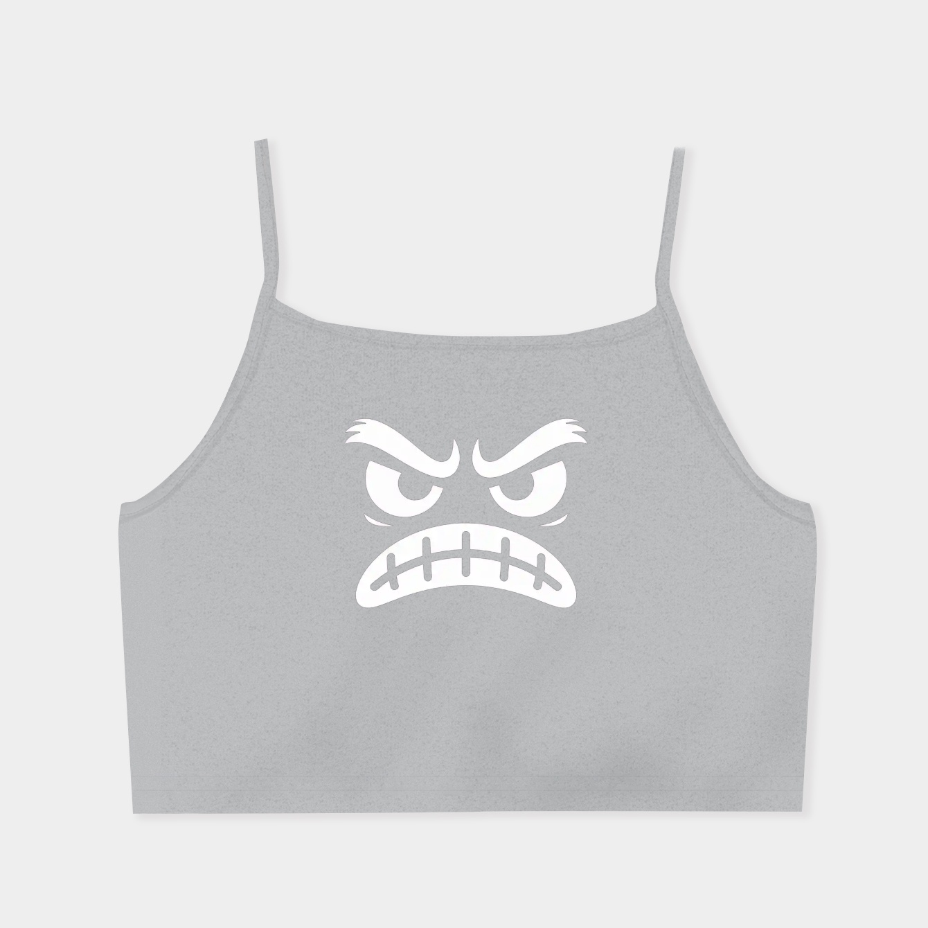 Cartoon Face 5 Women's  Spaghetti Strap Tank Top