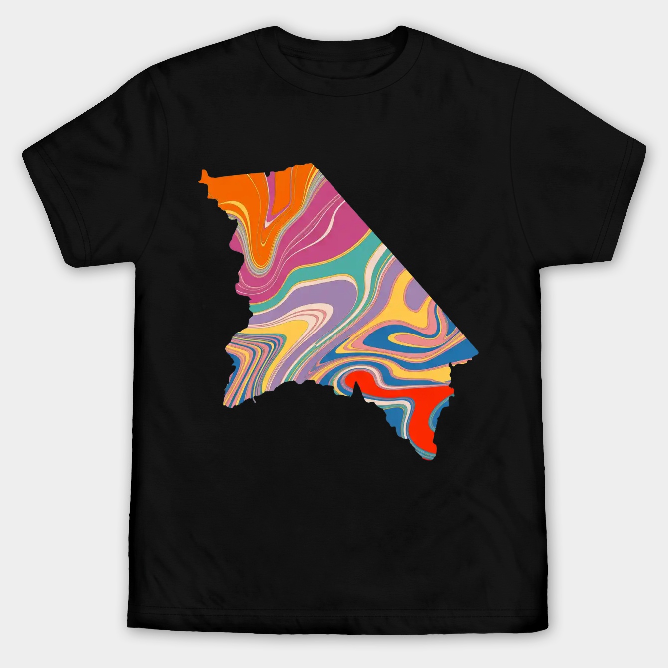 Washington DC Men's Big & Tall T-shirt