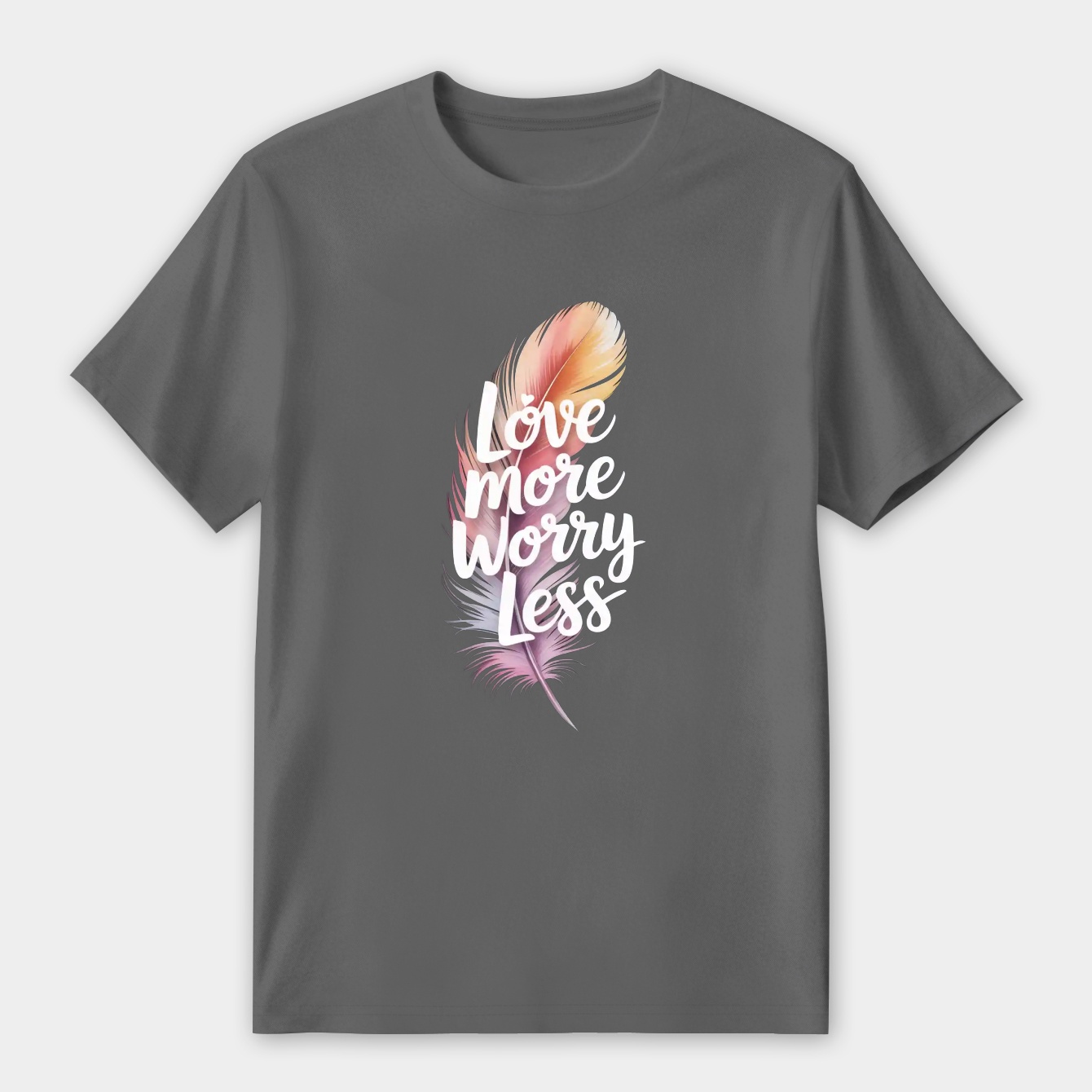 Love More Worry Less Women's Premium Soft T-Shirt
