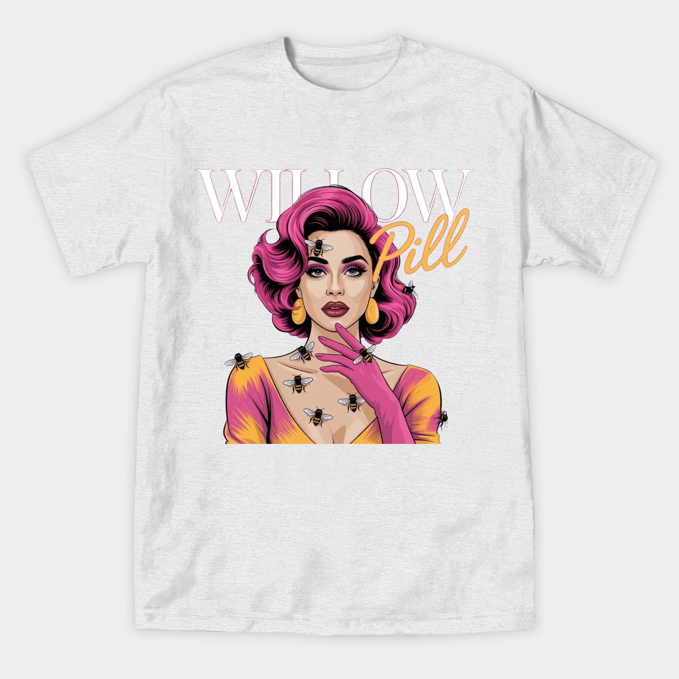 WILLOW PILL 2 Women's Athletic Performance T-Shirt